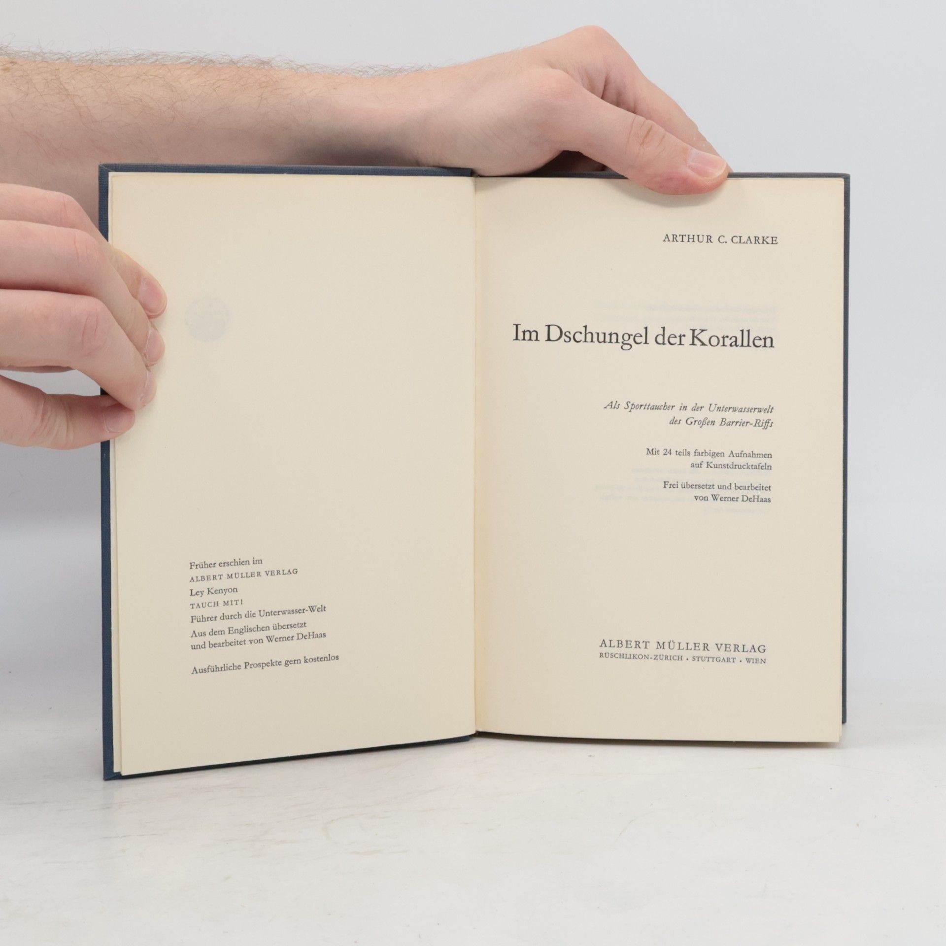 Arthur C. Clarke Im Dschungel der Korallen