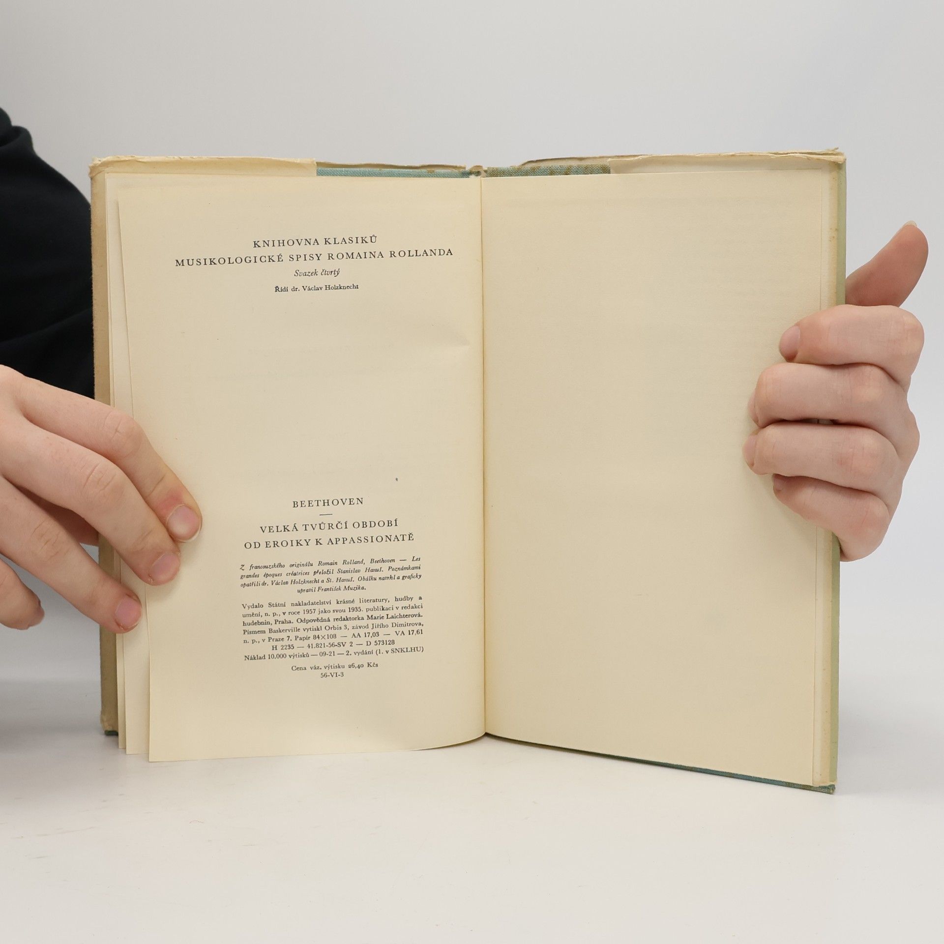 Romain Rolland Beethoven. Velká tvůrčí období od Eroiky k Appasionatě