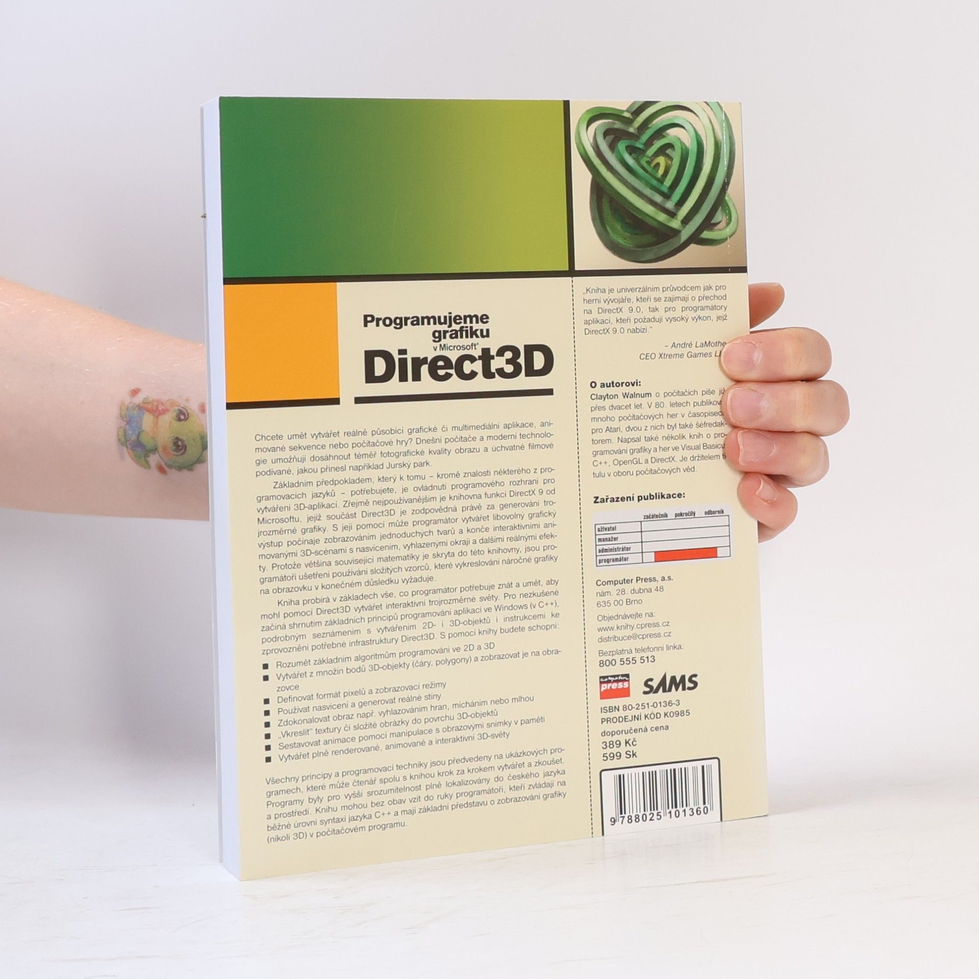 Clayton Walnum Programujeme grafiku v Microsoft Direct3D