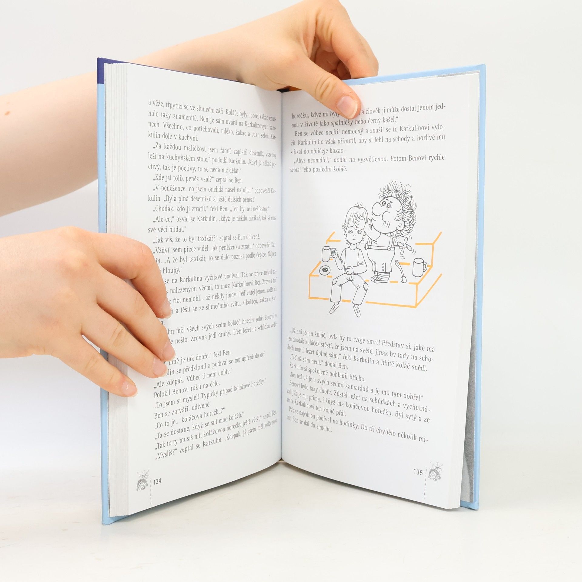 Astrid Lindgren Karkulín ze střechy