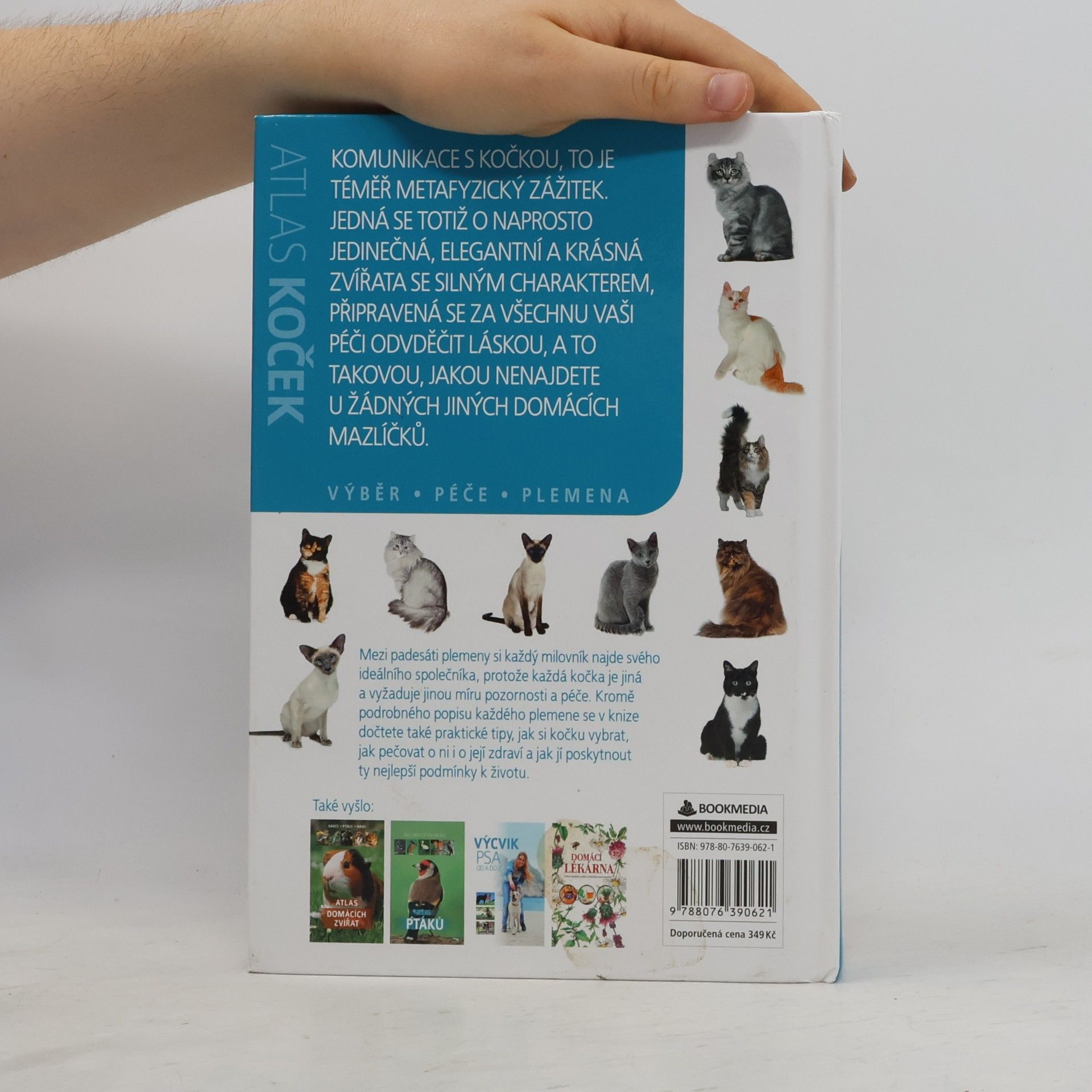Collectif d'auteurs Atlas koček : výběr, péče, plemena