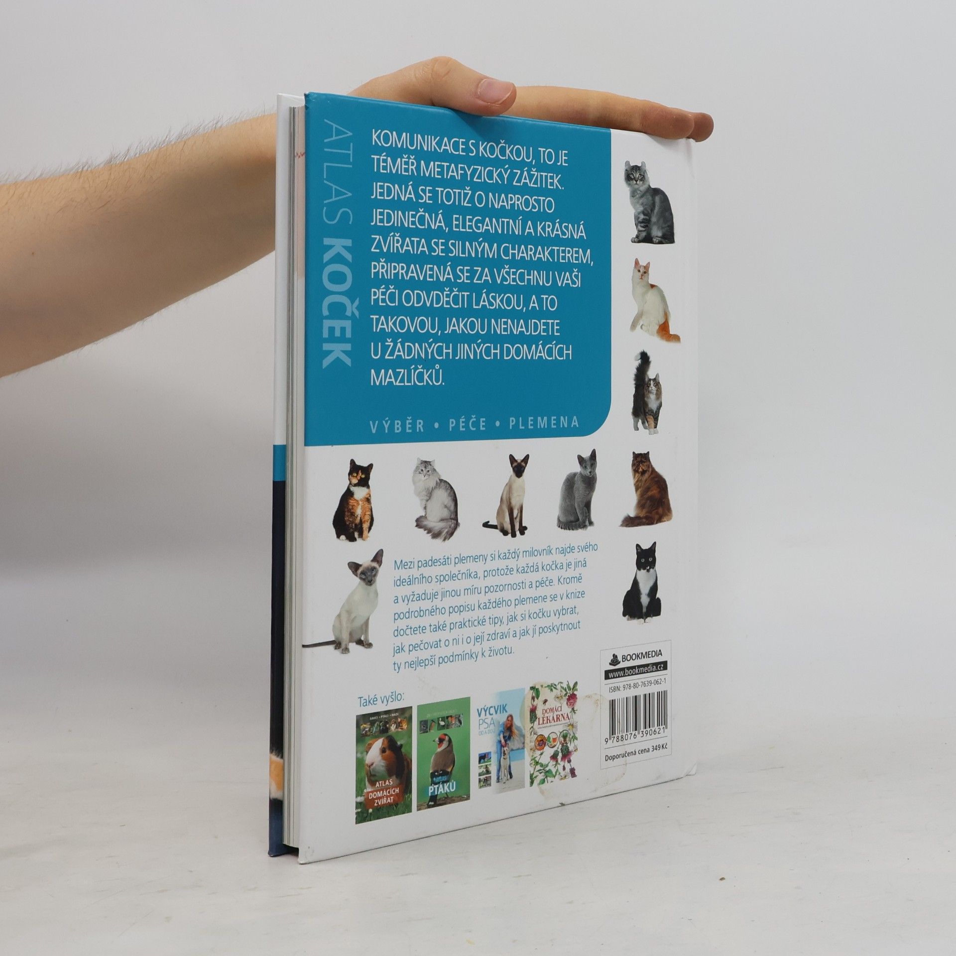 Collectif d'auteurs Atlas koček : výběr, péče, plemena