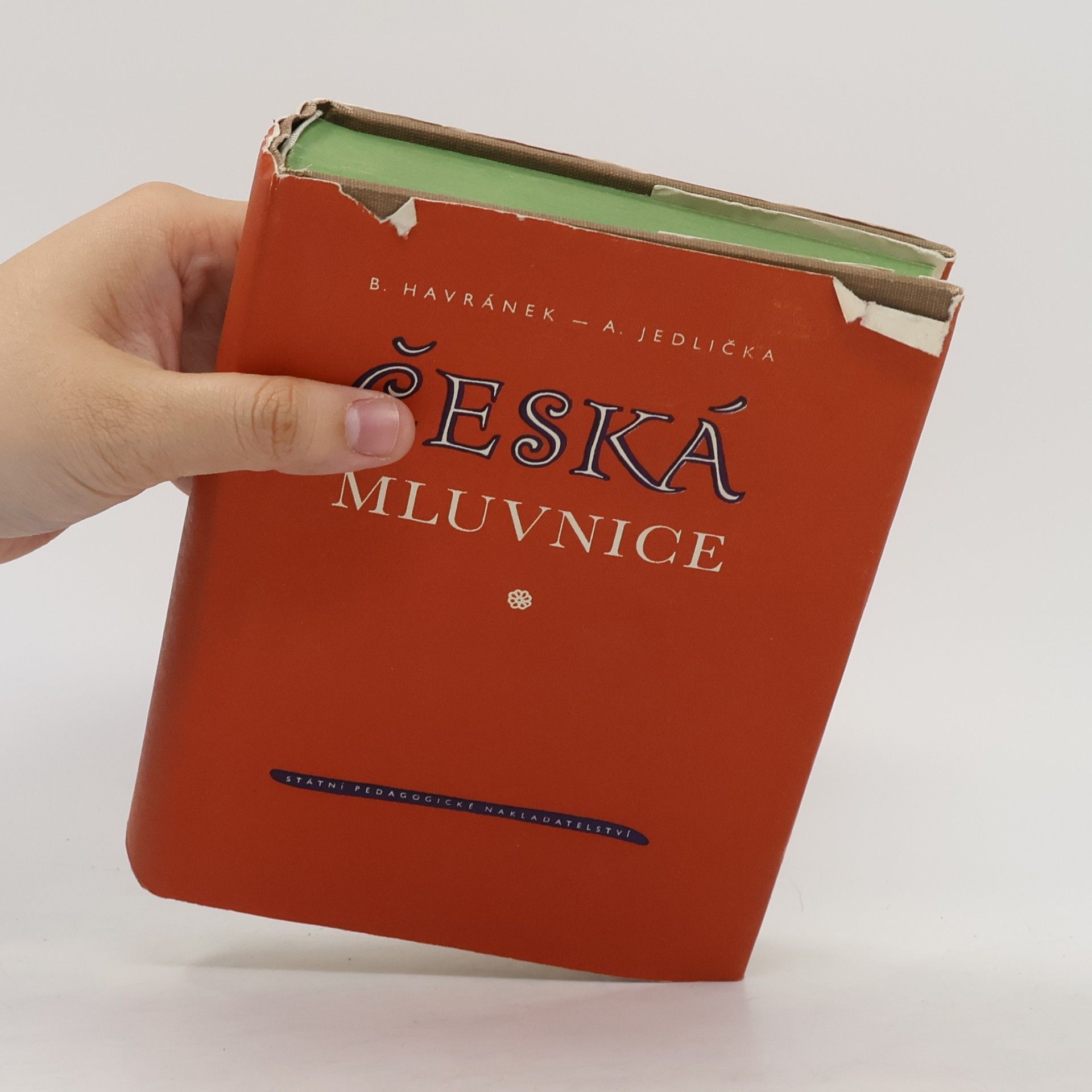 Alois Jedlička Česká mluvnice
