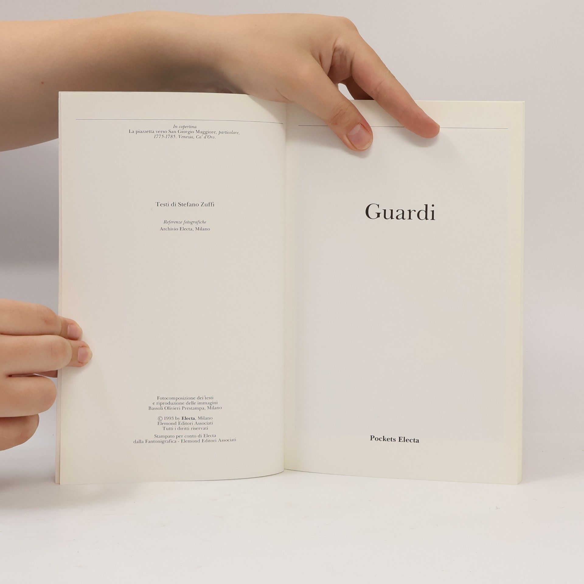Francesco Guardi Pockets Electa: Guardi