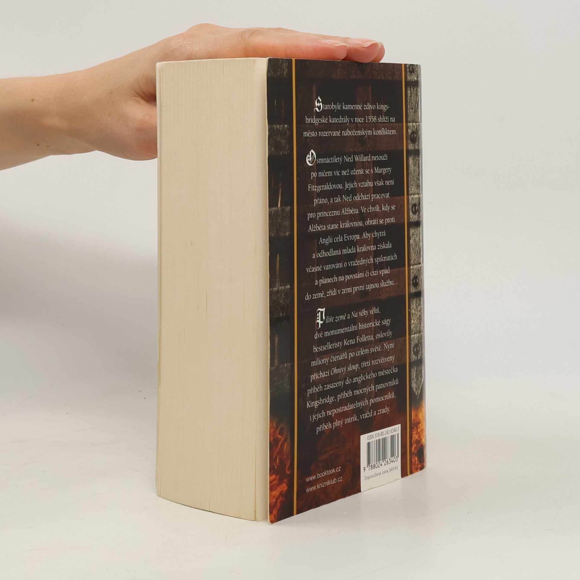 Ken Follett Ohnivý sloup