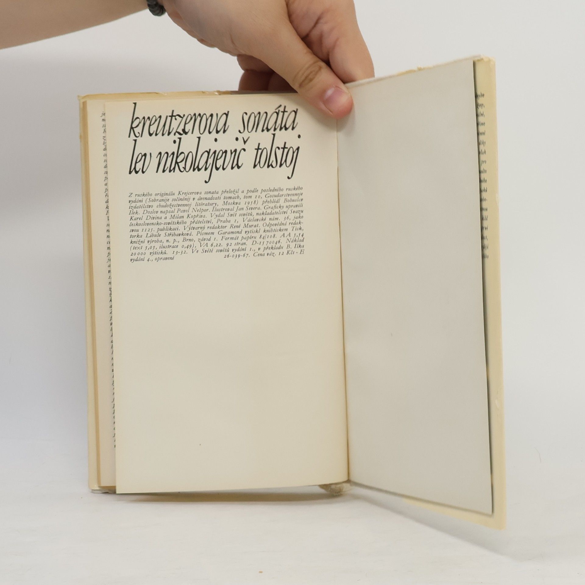 Lew Nikolajewitsch Tolstoi Kreutzerova sonáta