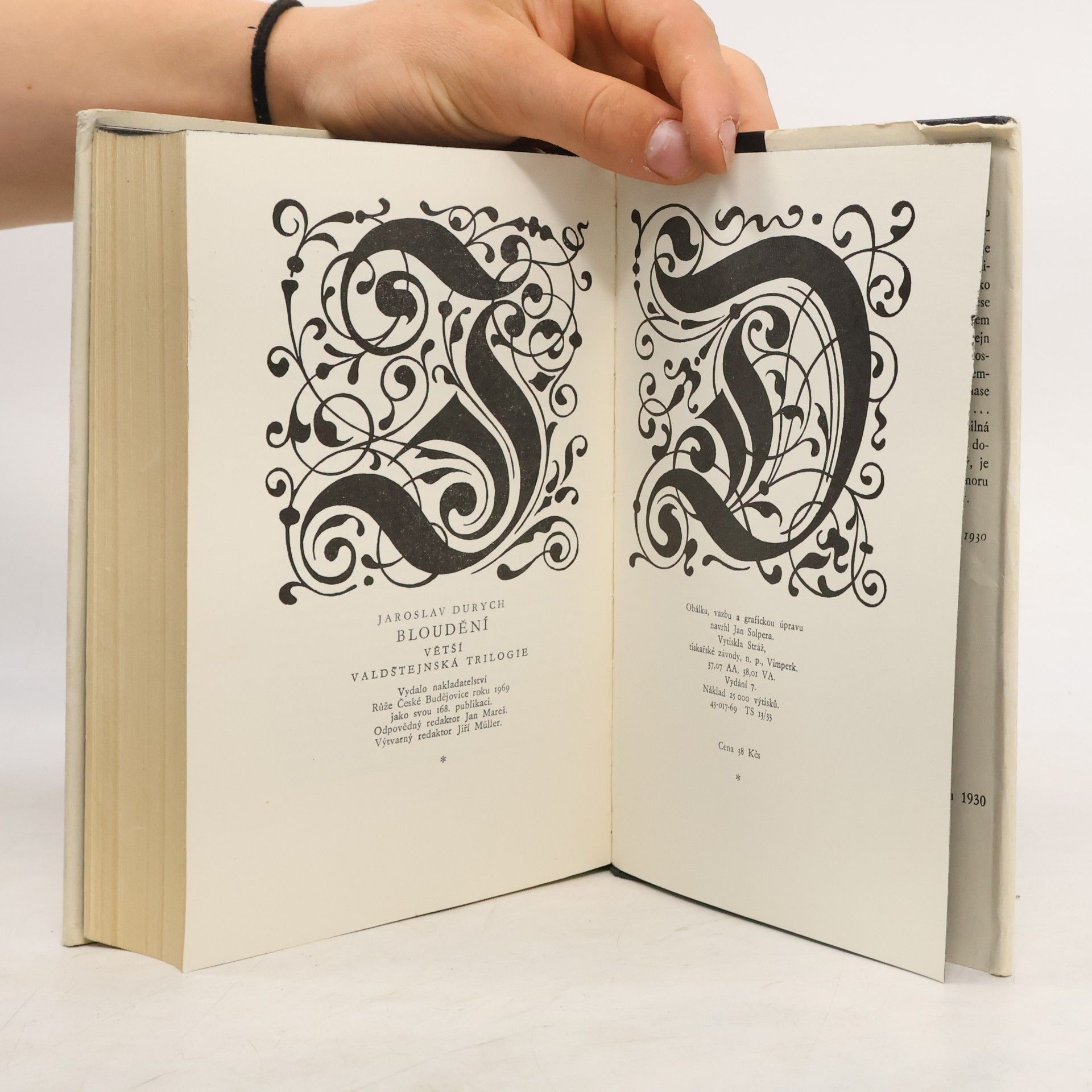 Jaroslav Durych Bloudění. Větší valdštejnská trilogie