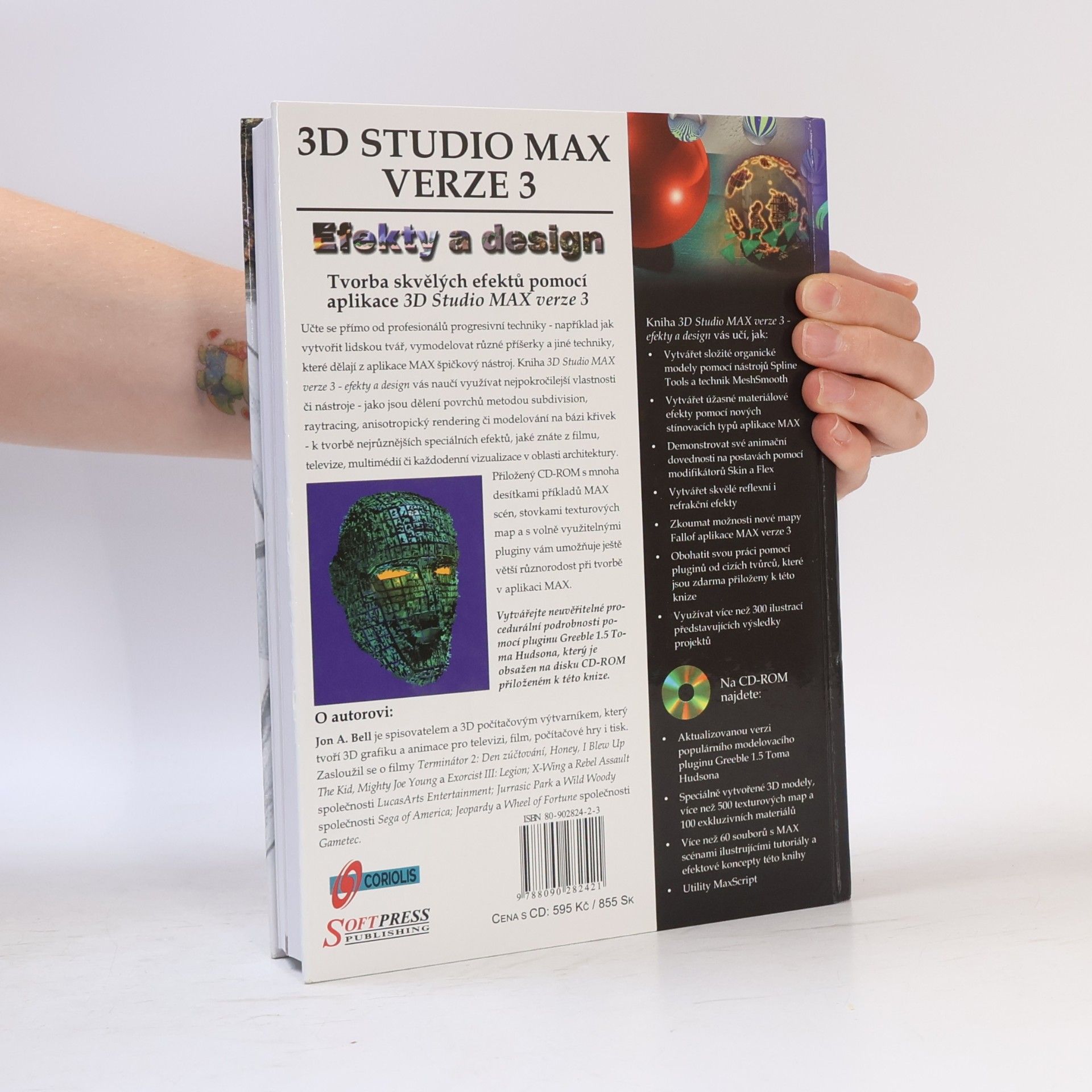 Jon A. Jon Allen Bell 3D Studio Max verze 3. Efekty a design