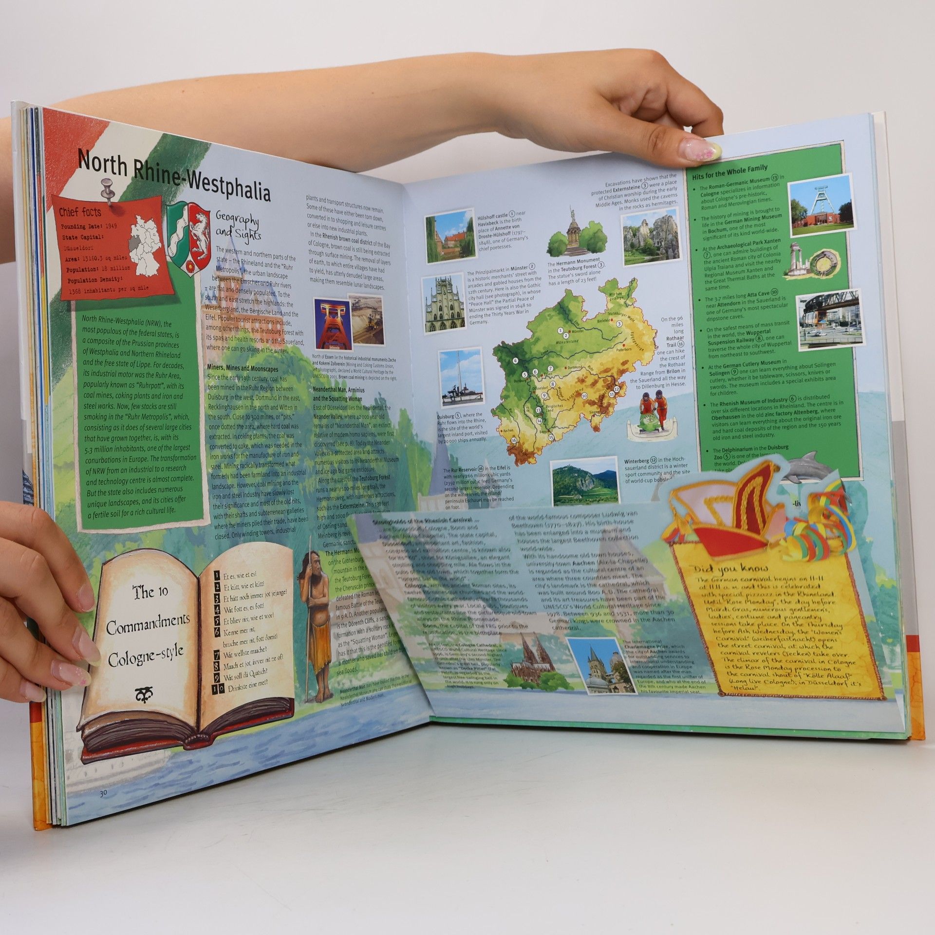 Anita van Saan The Book of Germany People and Places - Past and Present