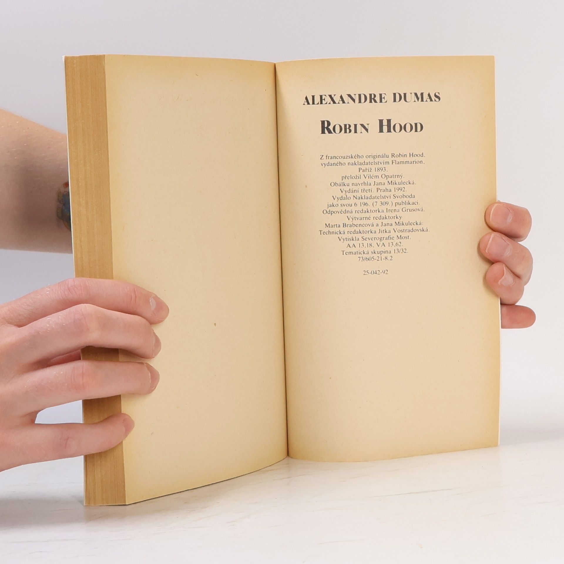 Alexandre Dumas der Ältere Robin Hood