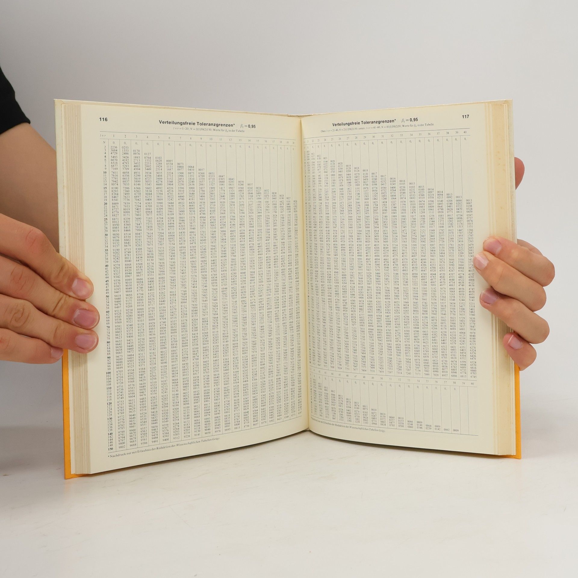 AA.VV. Wissenschafliche Tabellen Geigy. Somatometrie, Biochemie