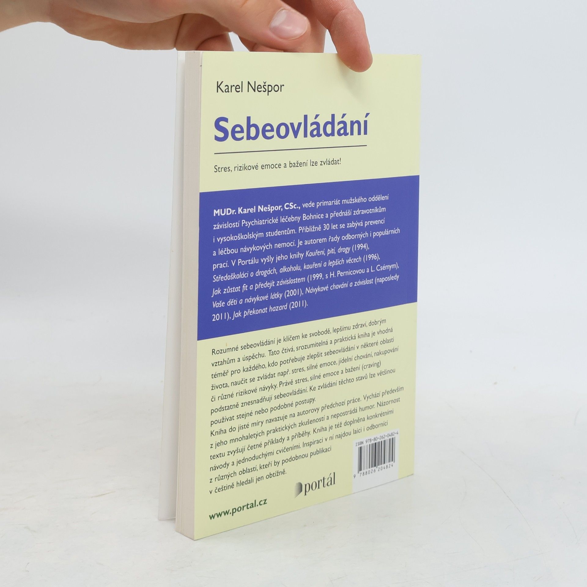 Karel Nešpor Sebeovládání