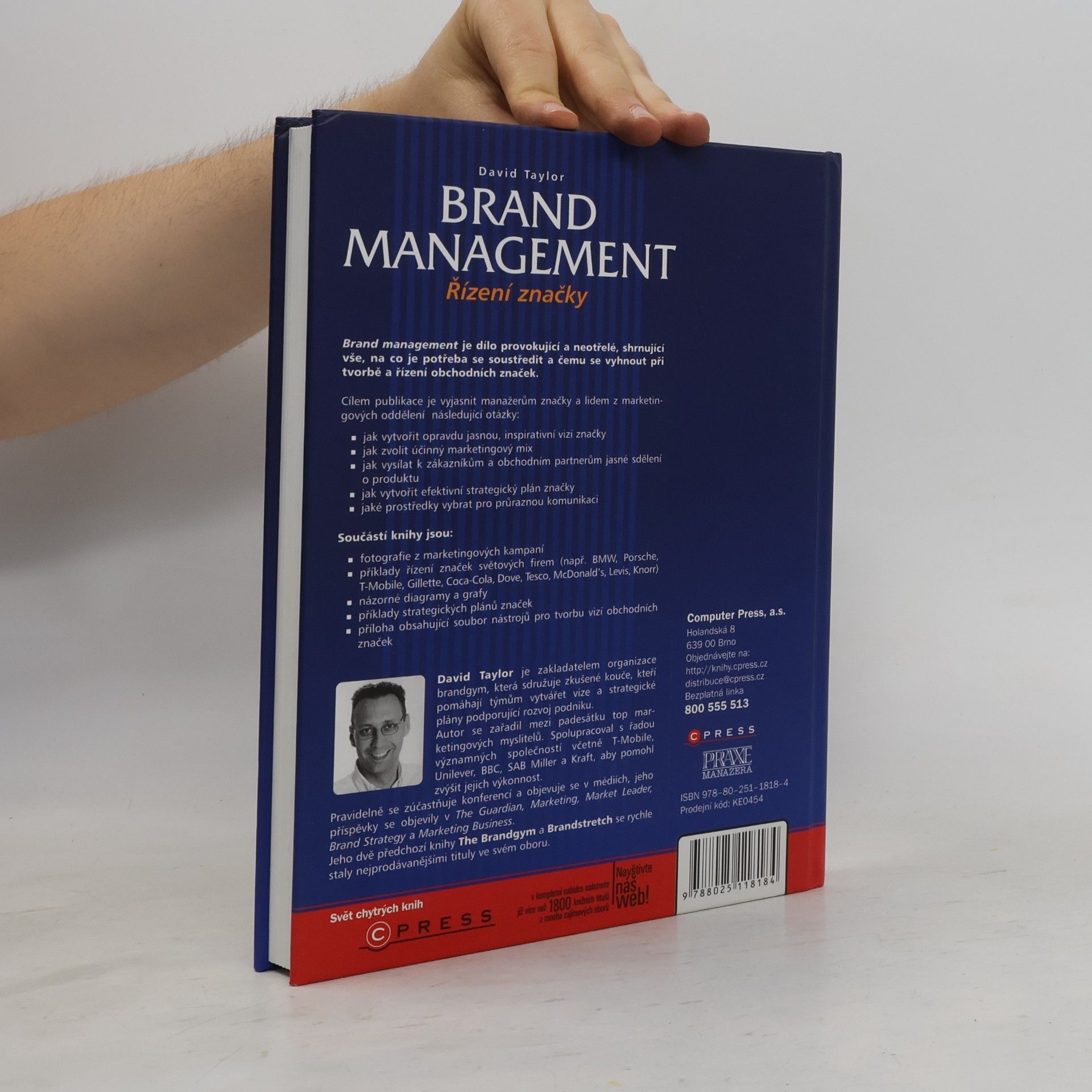 David Conrad Taylor Brand management. Řízení značky