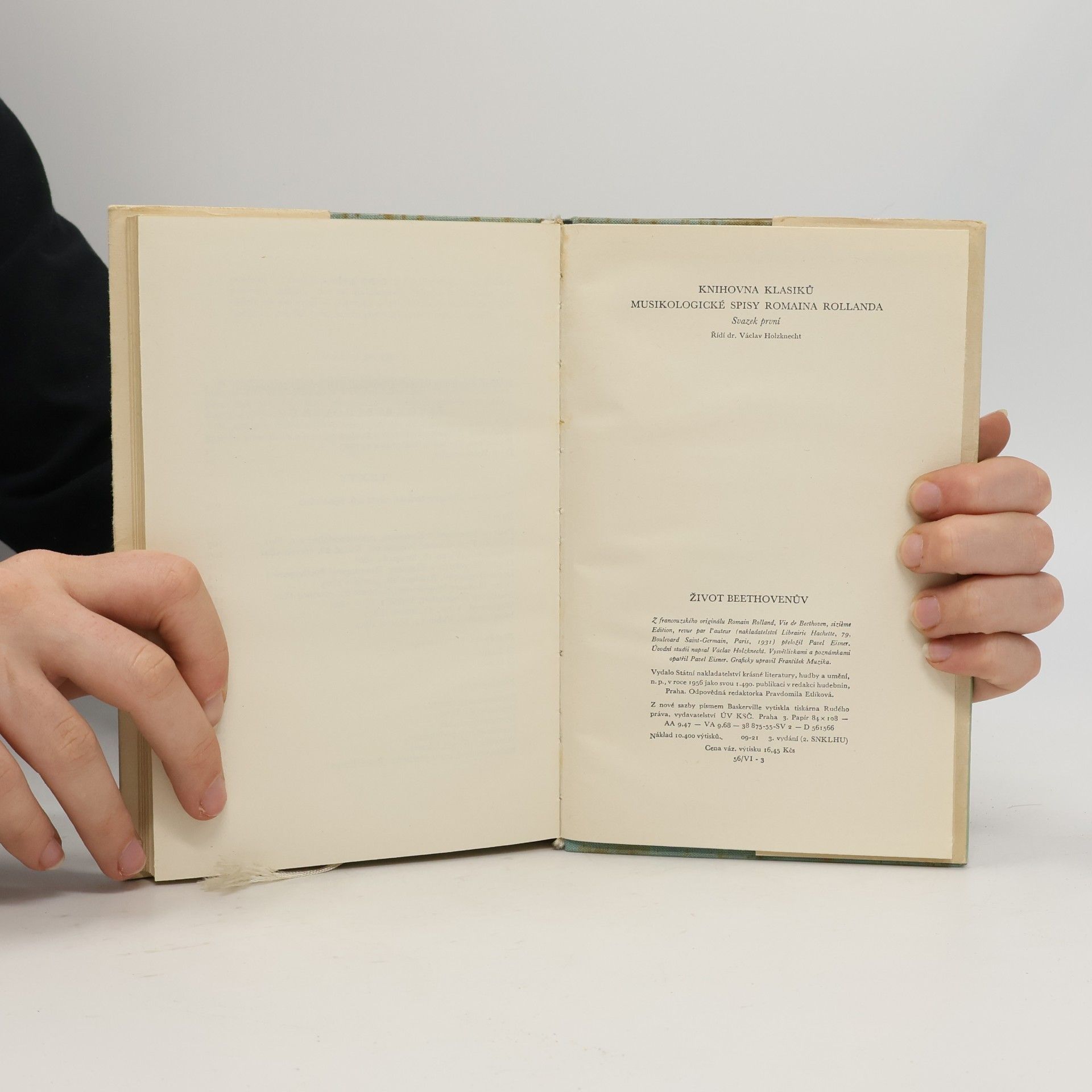 Romain Rolland Život Beethovenův
