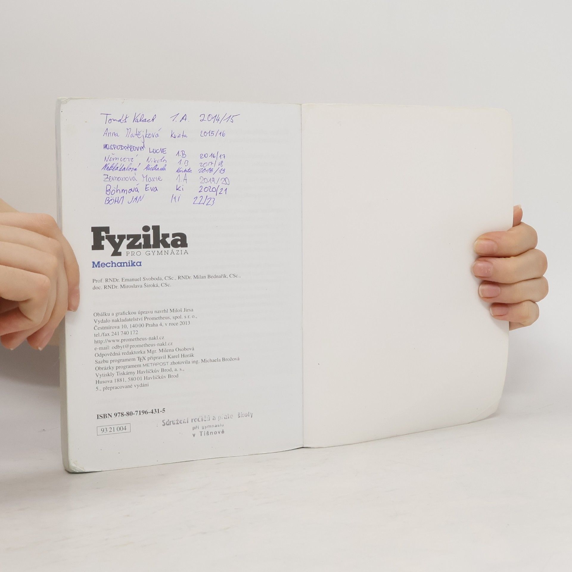 Collectif d'auteurs Fyzika pro gymnázia. Mechanika