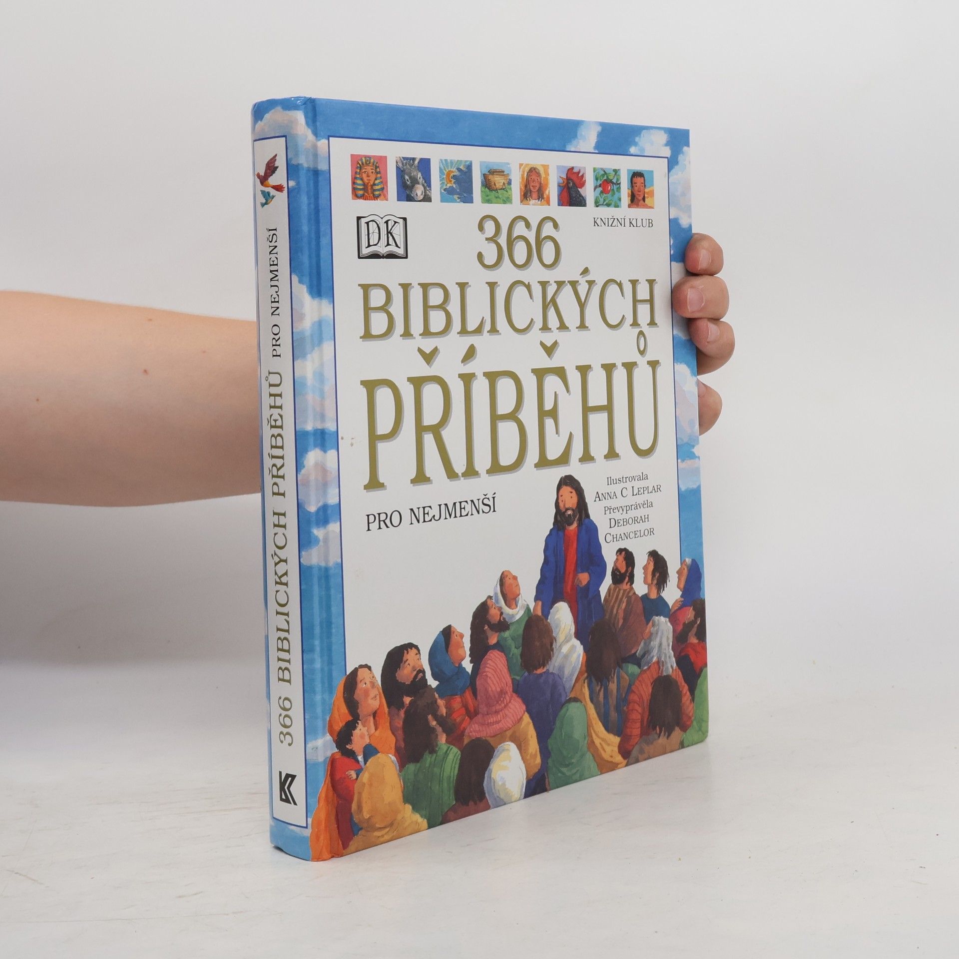 Anna Leplar 366 biblických příběhů pro nejmenší
