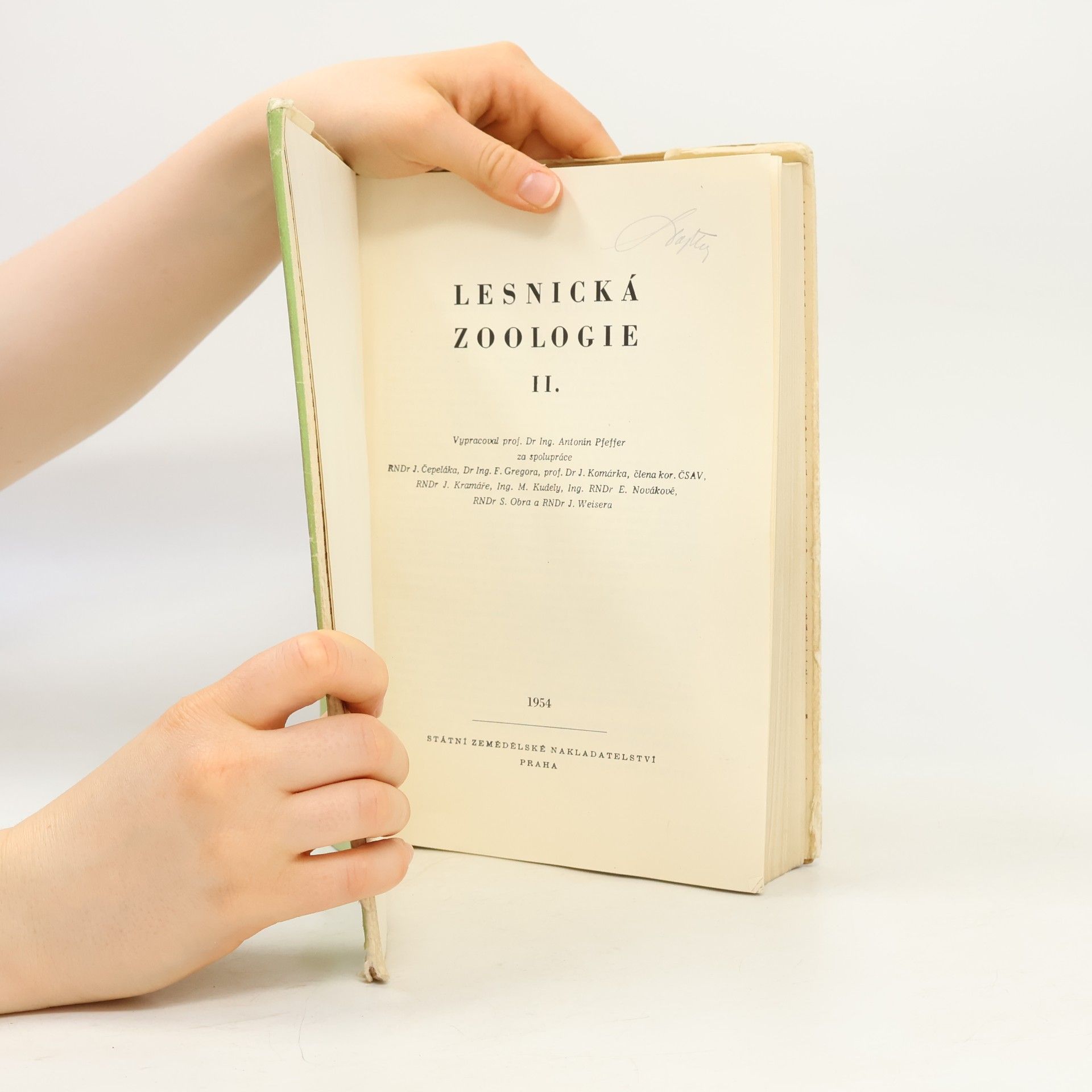 Antonín Pfeffer Lesnická zoologie II.
