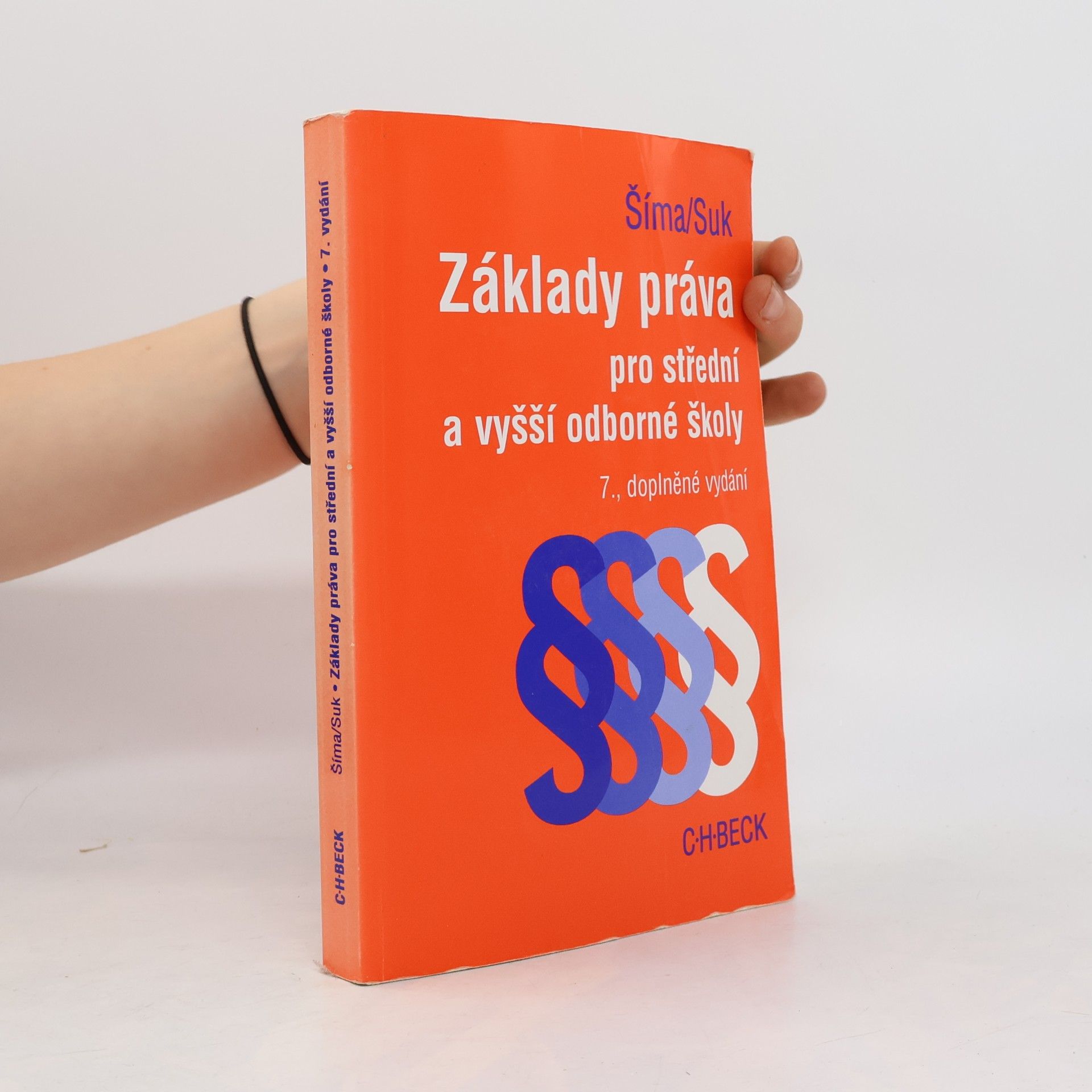 Alexander Šíma Základy práva pro střední a vyšší odborné školy