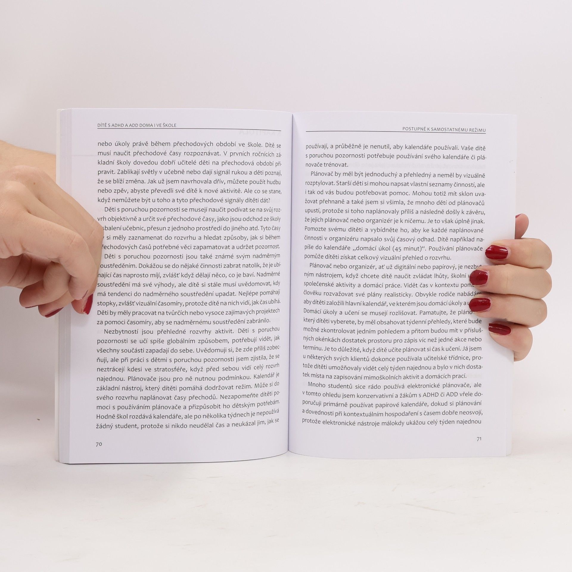 Cheryl R. Carter Dítě s ADHD a ADD doma i ve škole : praktický rádce pro rodiče i učitele