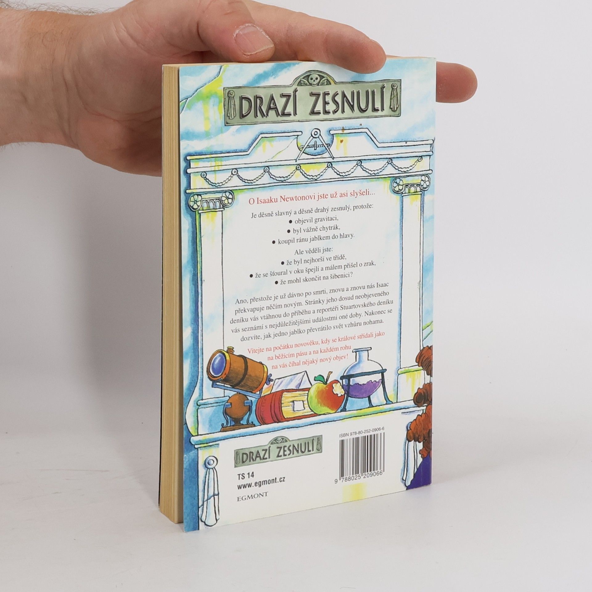 Kjartan Poskitt Drazí zesnulí. Isaac Newton a jeho jablko