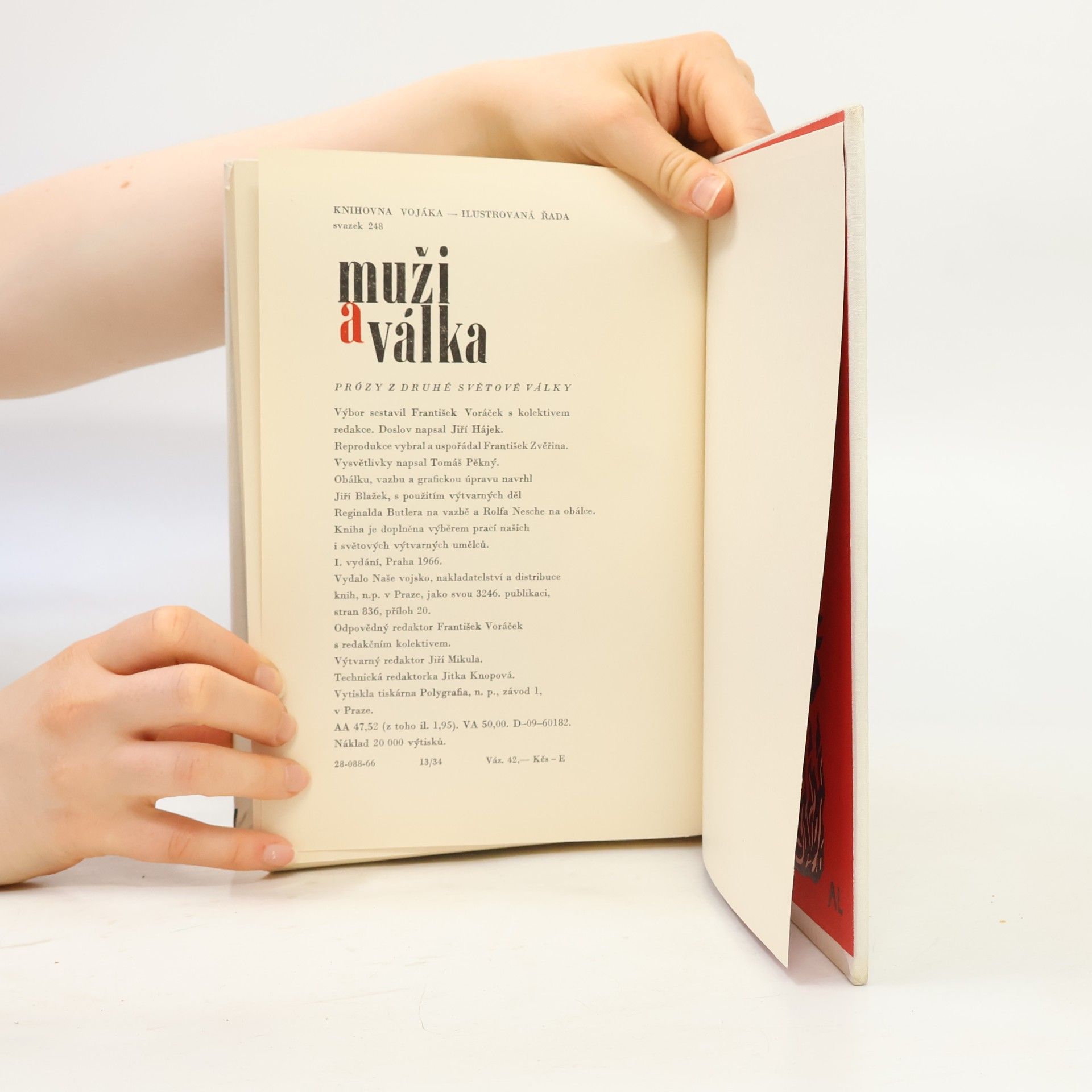 Jiří Hájek Muži a válka. Prózy z druhé světové války