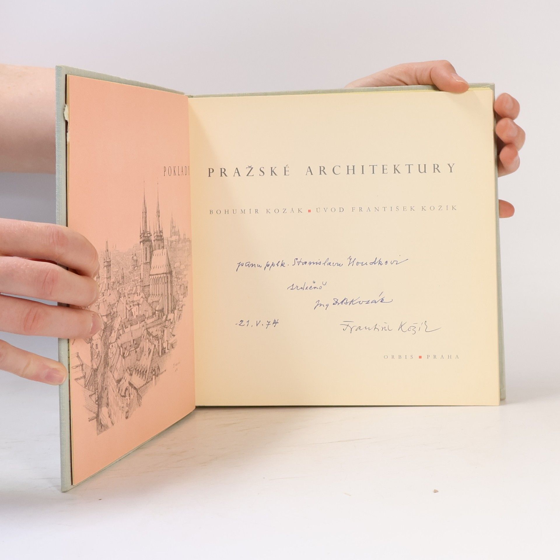 František Kožík Poklady pražské architektury