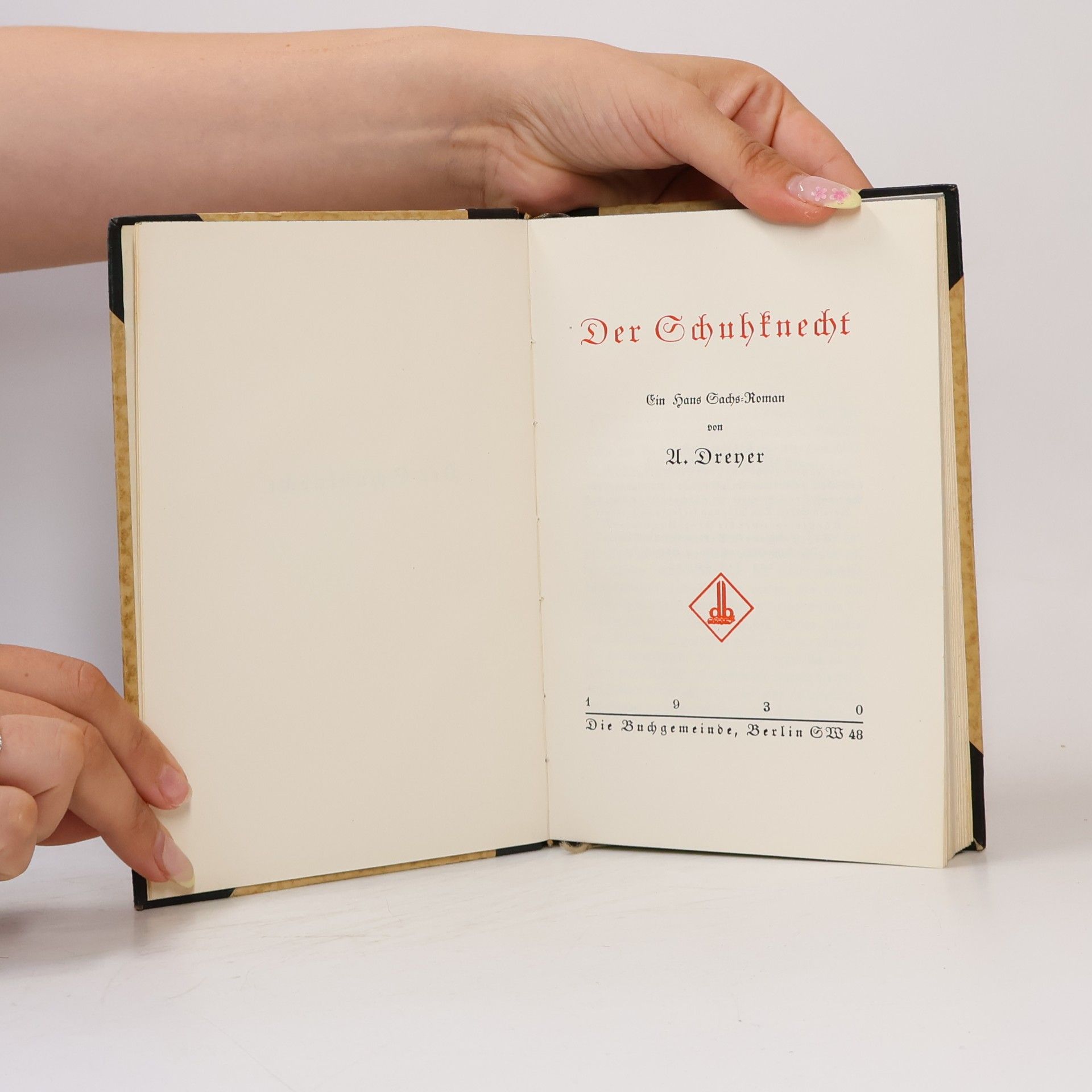 U. Drener Der Schuhknecht