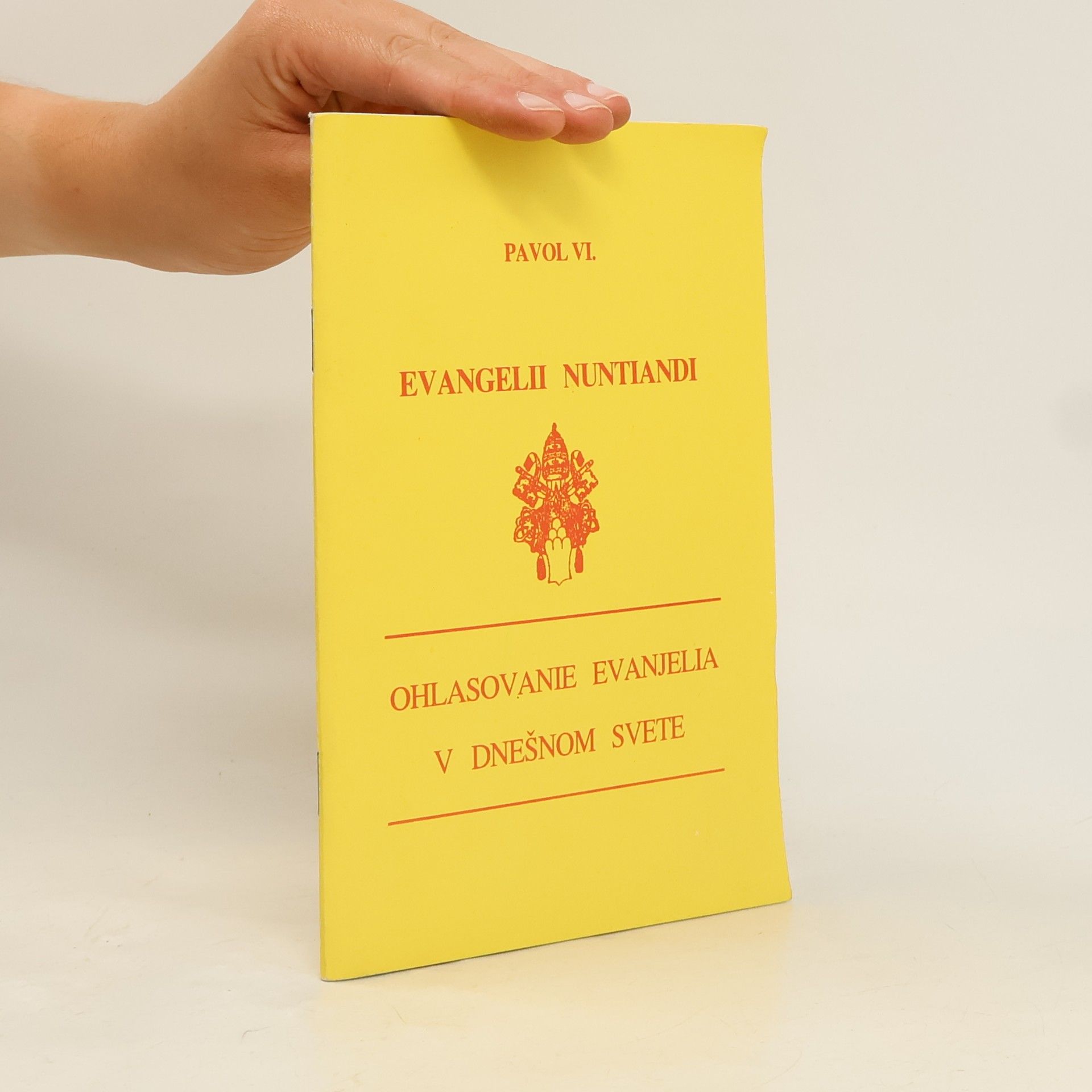 Evangelii Nuntiandi: Ohlasovanie Evanjelia v dnešnom svete