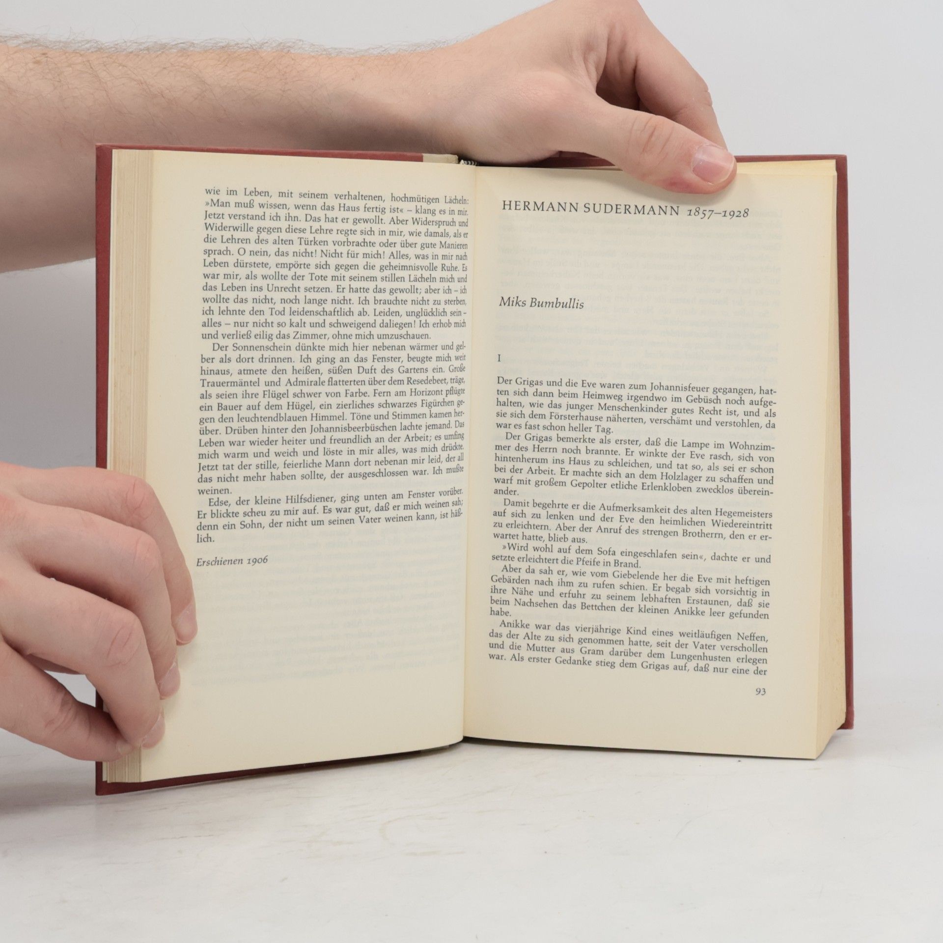 Various authors Die Grossen Meister I. Deutsche Erzähler des 20. Jahrhunderts