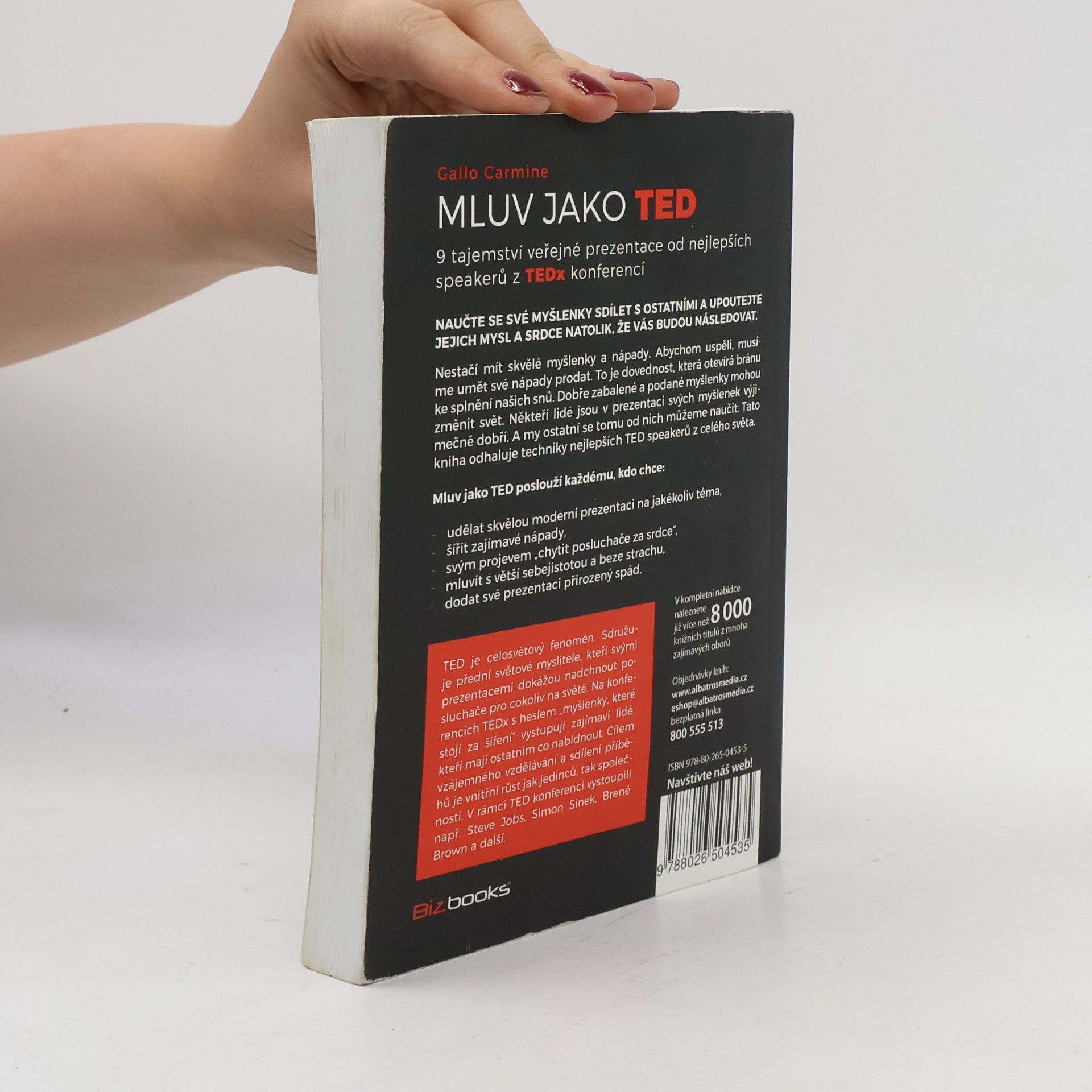 Carmine Gallo Mluv jako TED