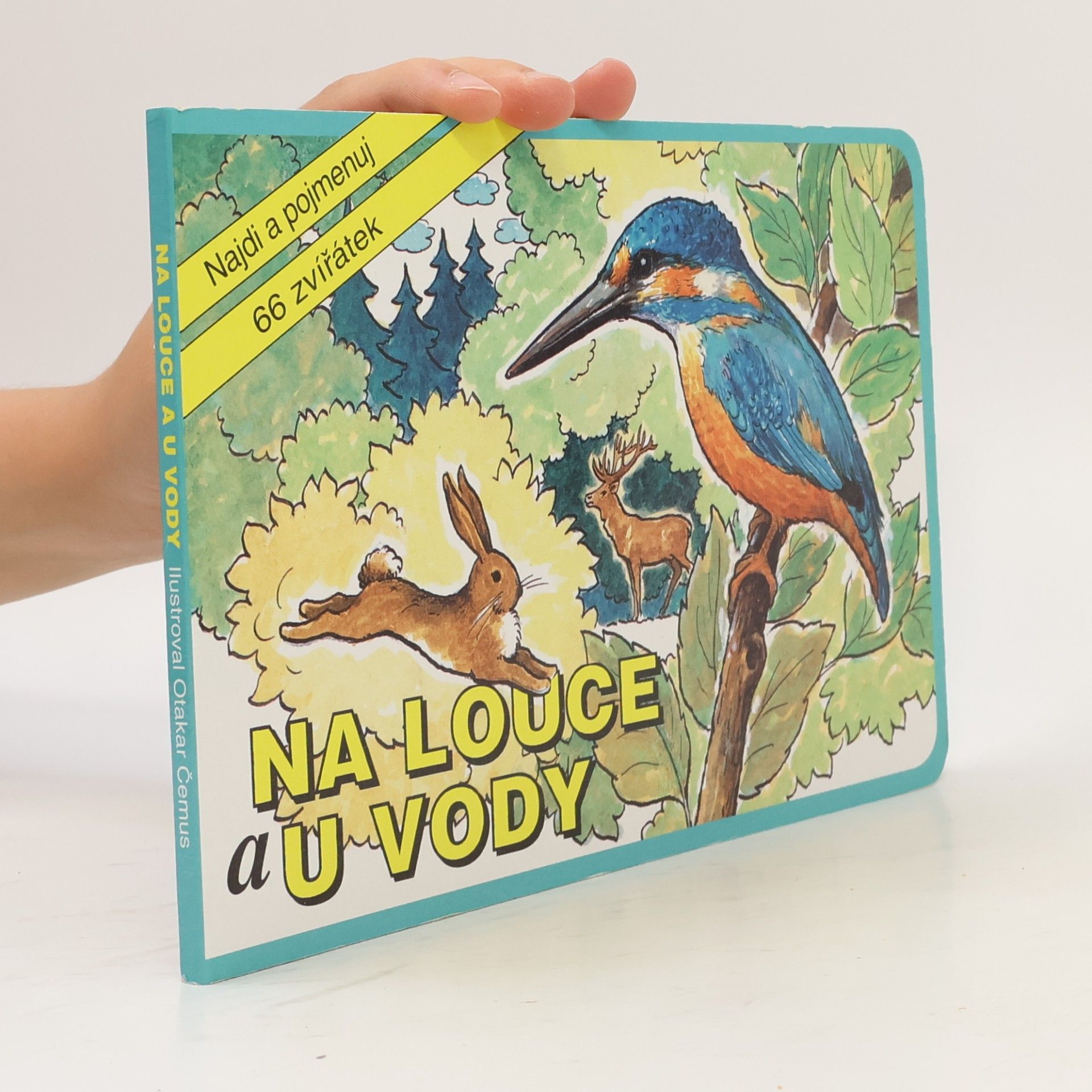 Otakar Čemus Na louce a u vody : najdi a pojmenuj 66 zvířátek