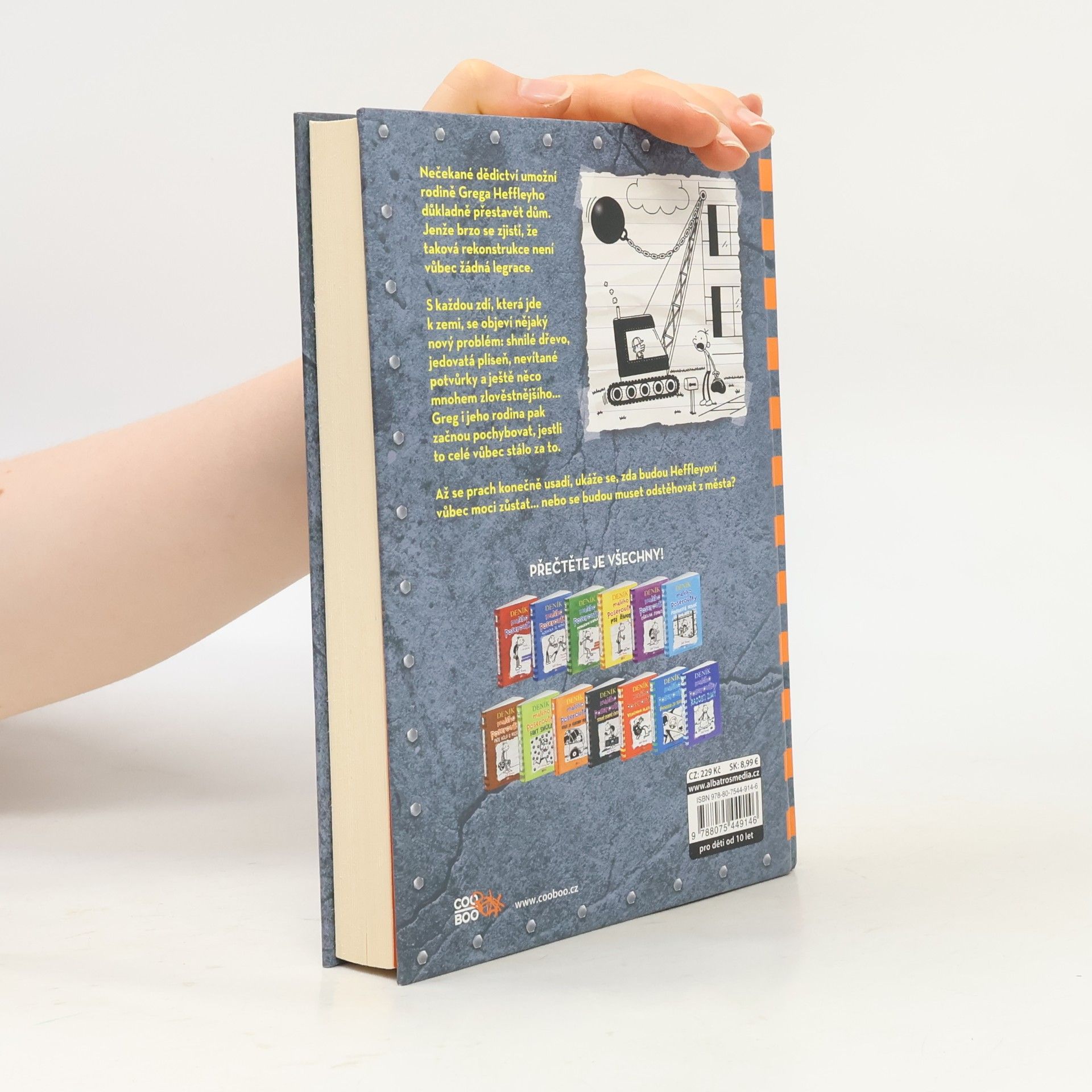 Jeff Kinney Deník malého poseroutky 14. Na spadnutí