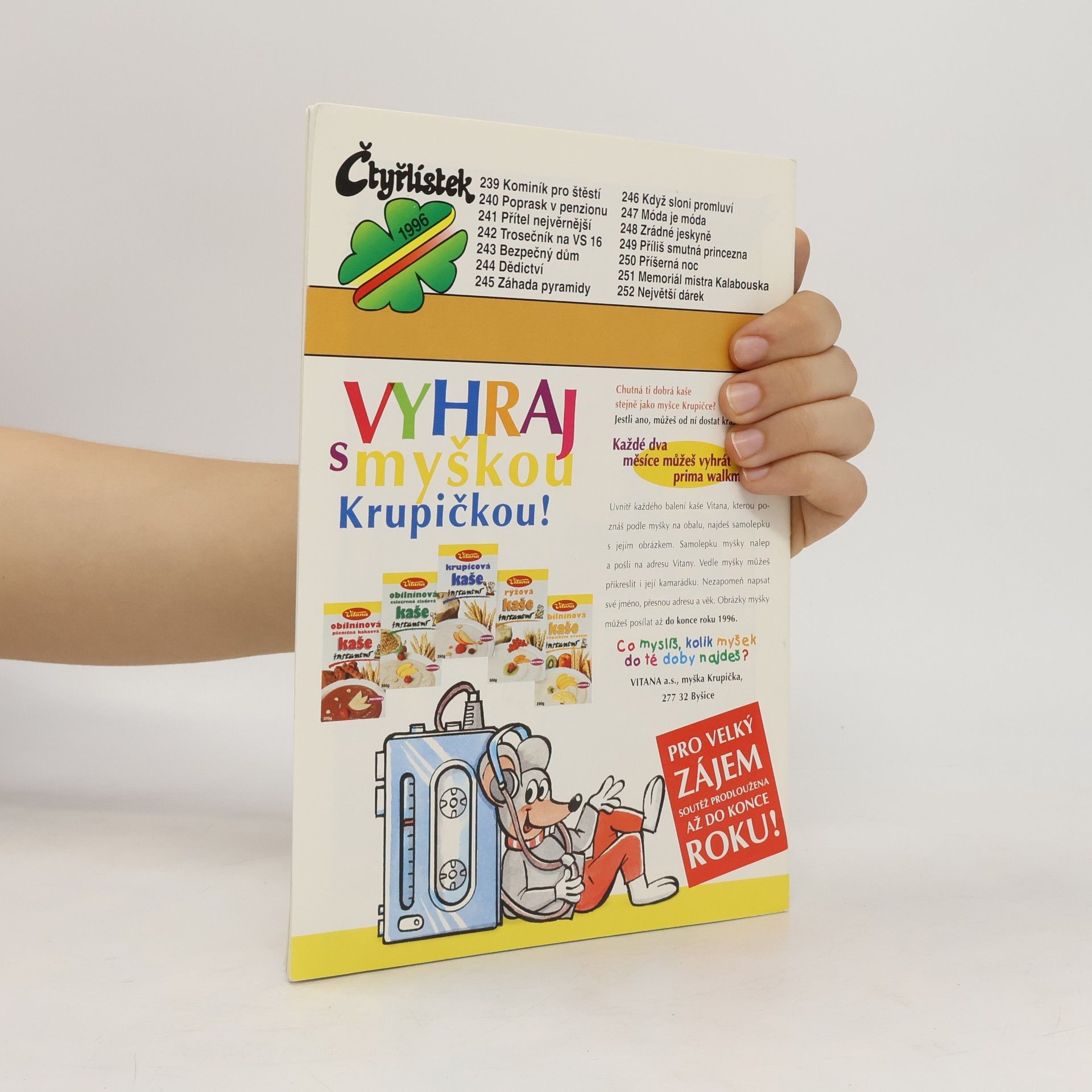 Kolektiv autorů Čtyřlístek 251. 13/1996