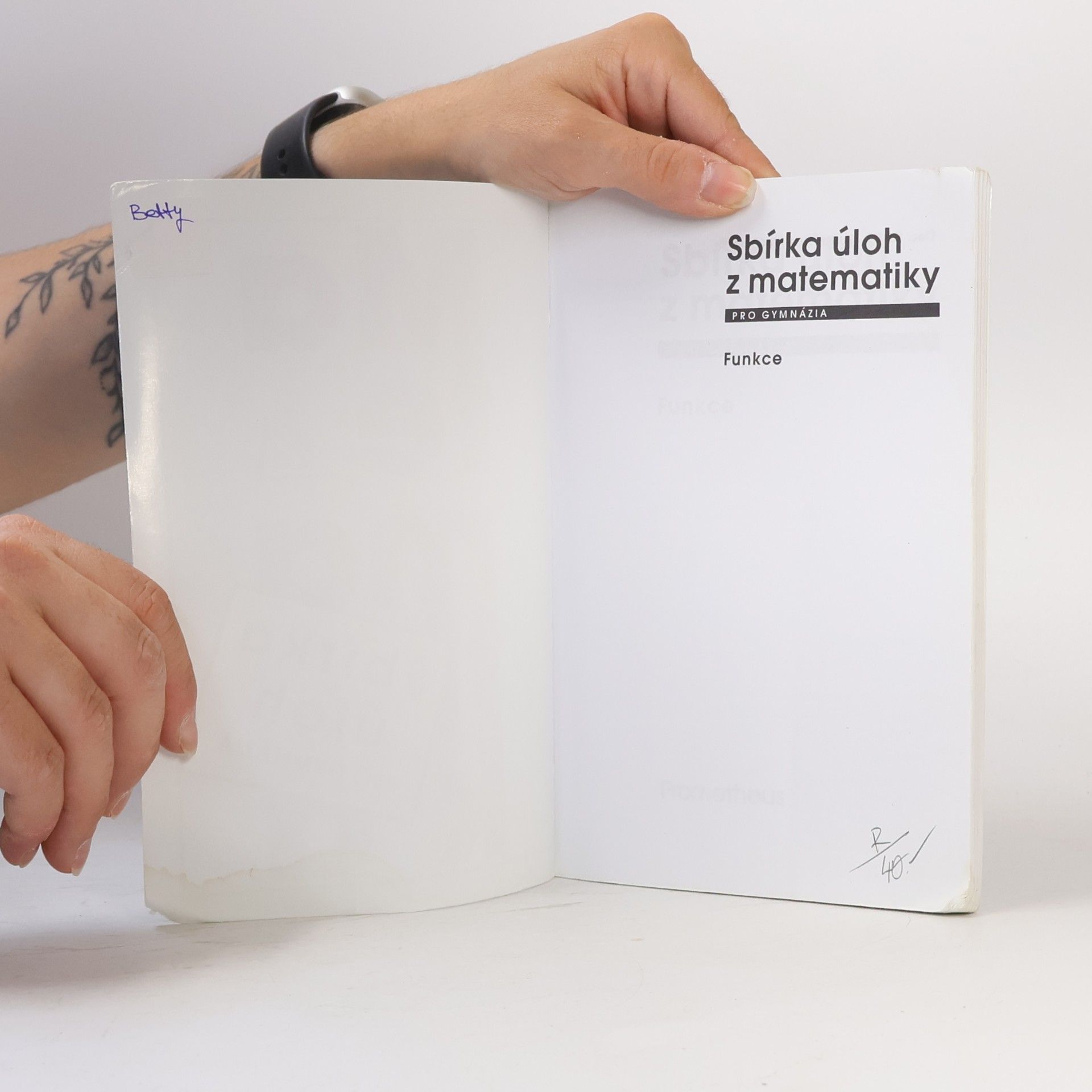 Oldřich Odvárko Sbírka úloh z matematiky pro gymnázia. Funkce