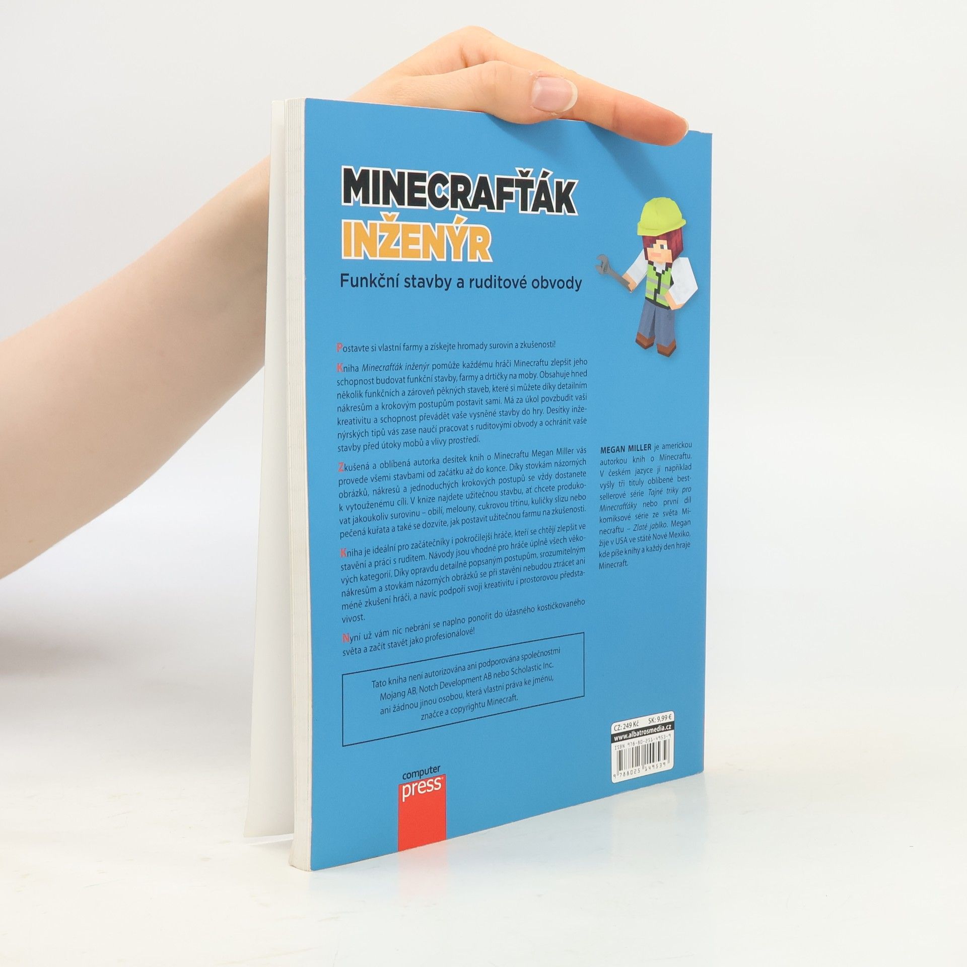 Megan Miller Minecrafťák inženýr - Funkční stavby a ruditové obvody