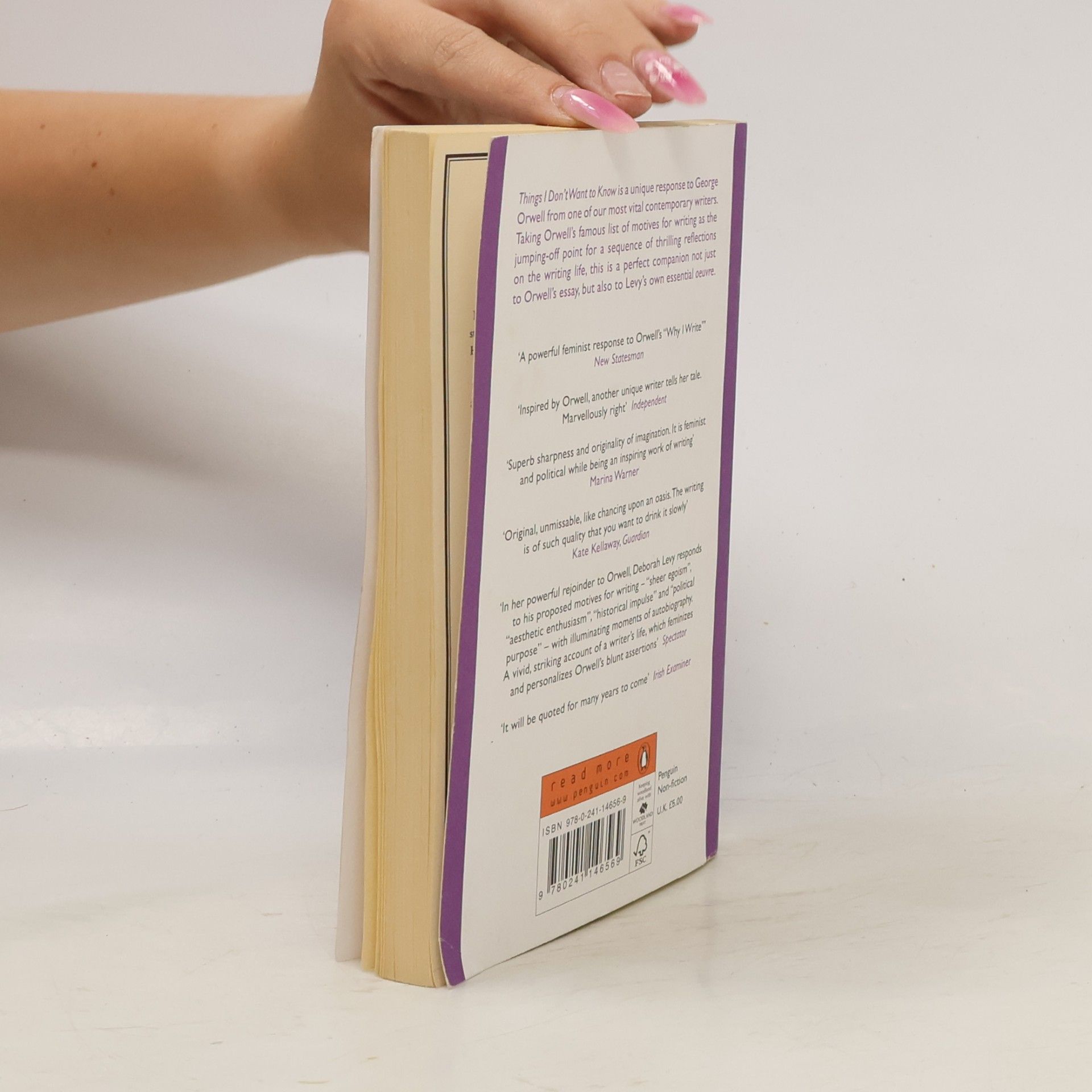 Deborah Levy Things I Don't Want to Know