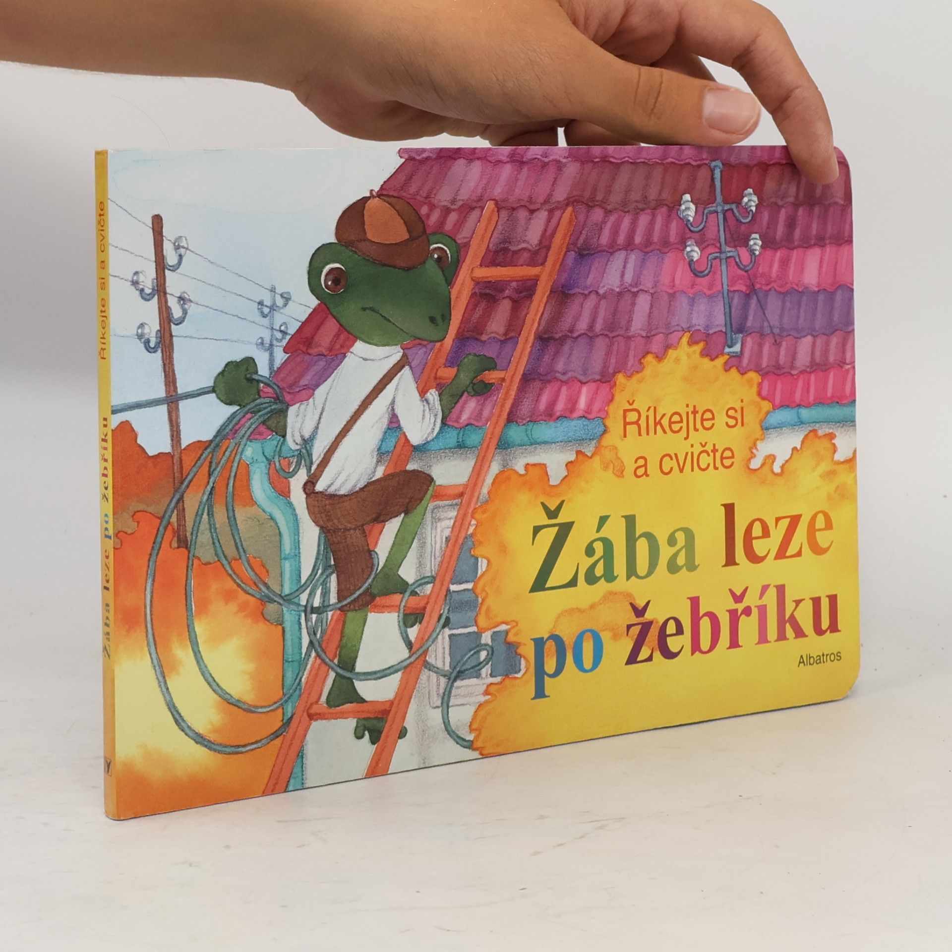 Darina Krygiel Žába leze po žebříku : říkejte si a cvičte