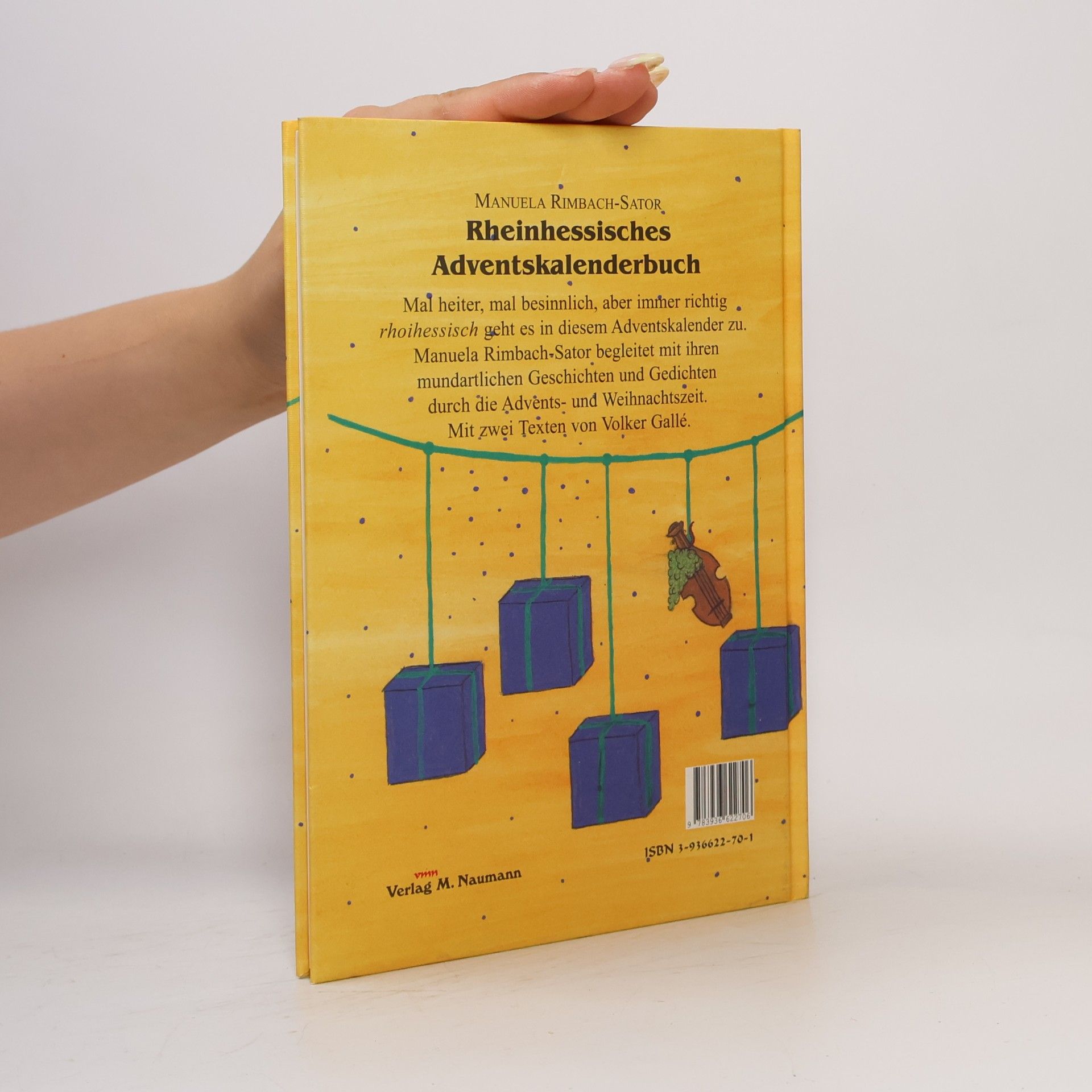 Manuela Rimbach-Sator Rheinhessisches Adventskalenderbuch