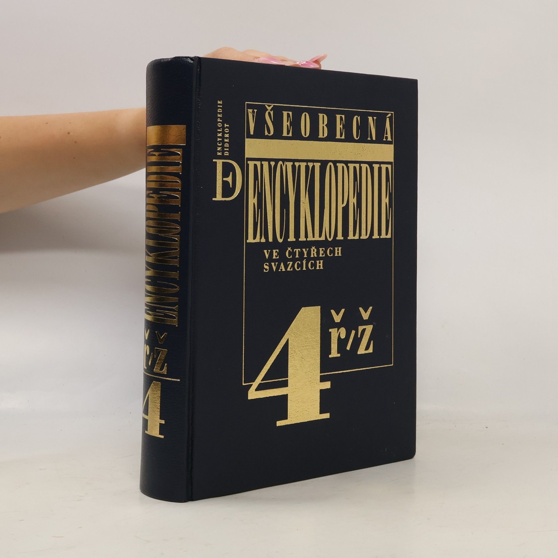 Collectif d'auteurs Všeobecná encyklopedie ve čtyřech svazcích, díl 4 - ř/ž