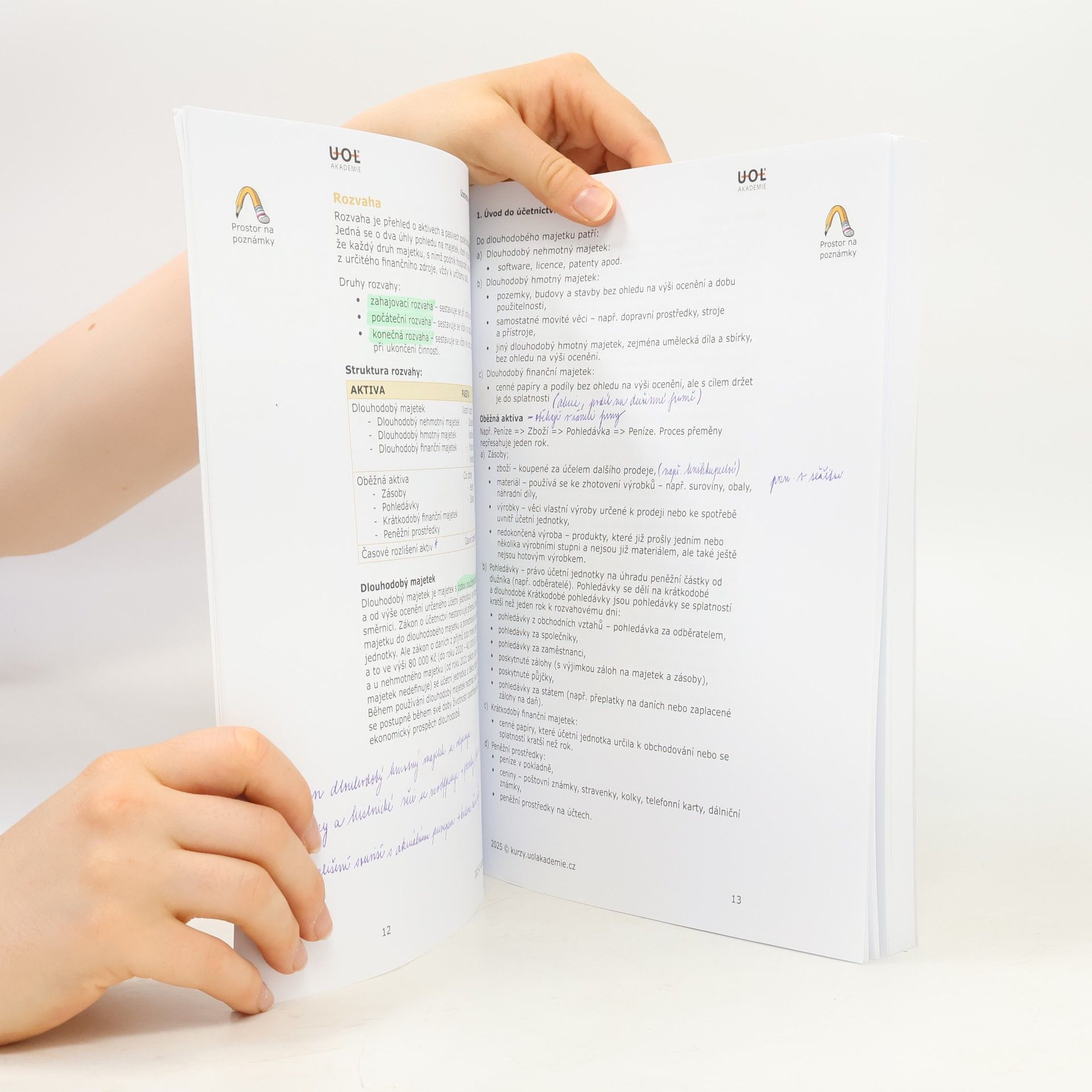 Various authors Skripta ke kurzu Účetnictví v malíčku za 10 týdnů