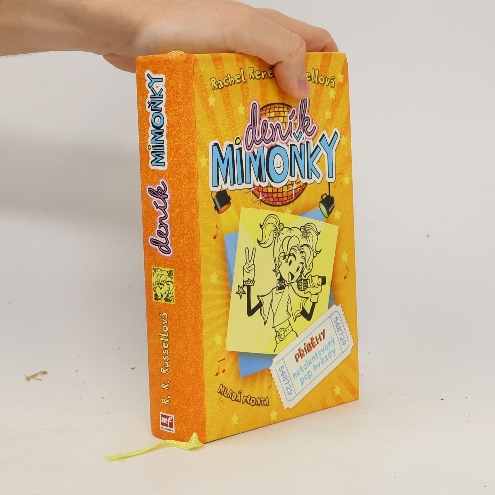 Rachel Renee Russell Deník mimoňky 3. Příběhy netalentovaný pop hvězdy