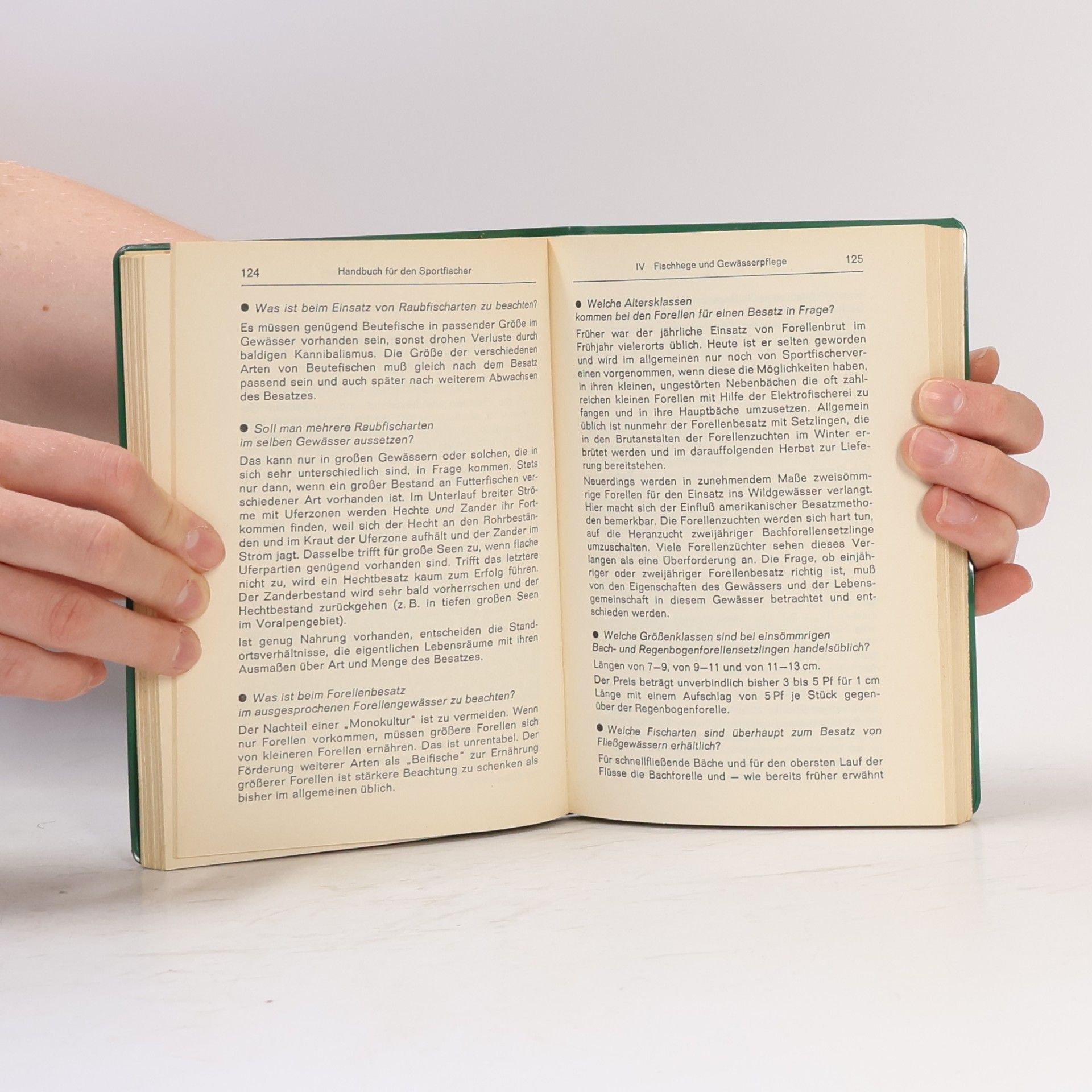 Edmund Rehbronn Handbuch für den Sportfischer