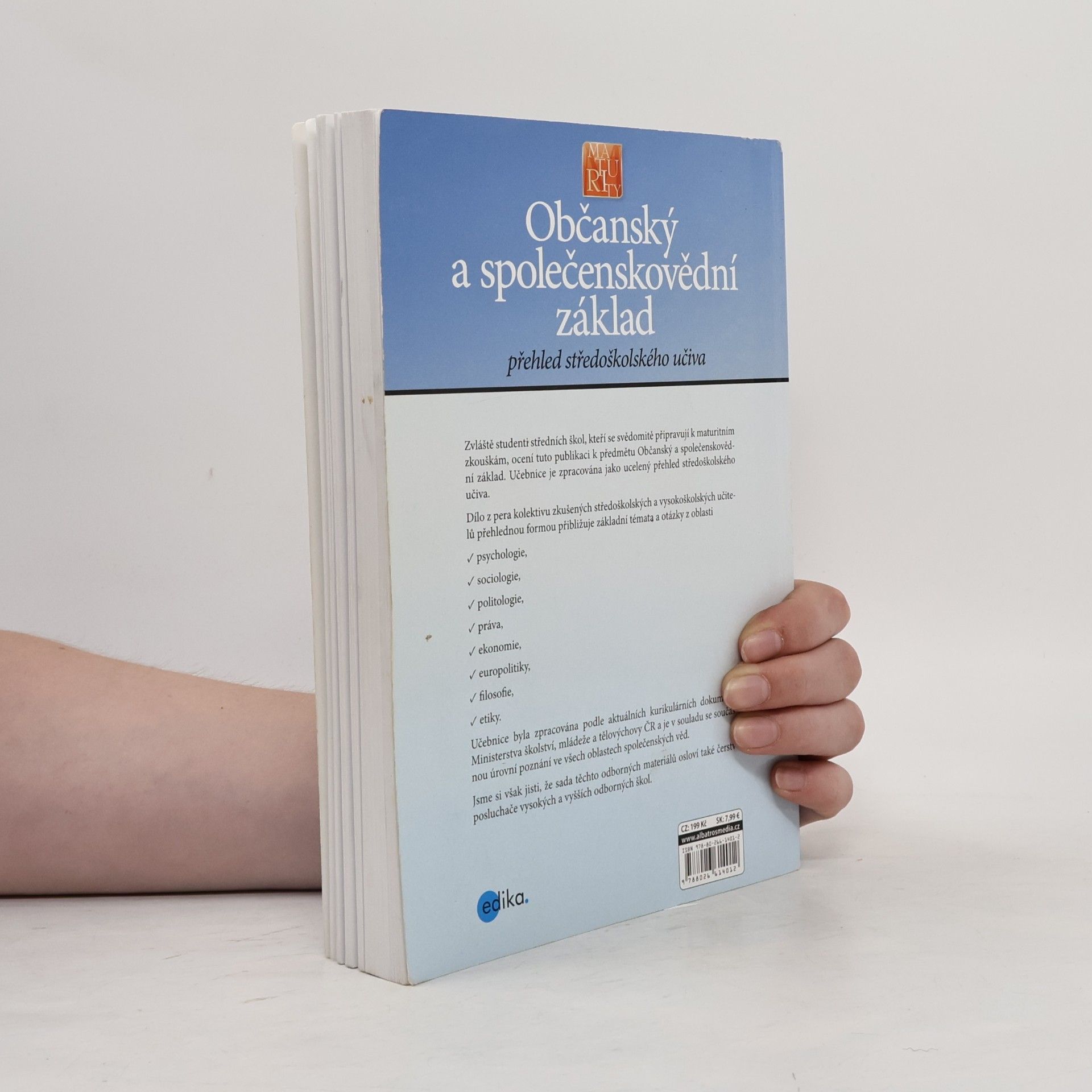 Kolektiv autorů Občanský a společenskovědní základ: Přehled středoškolského učiva