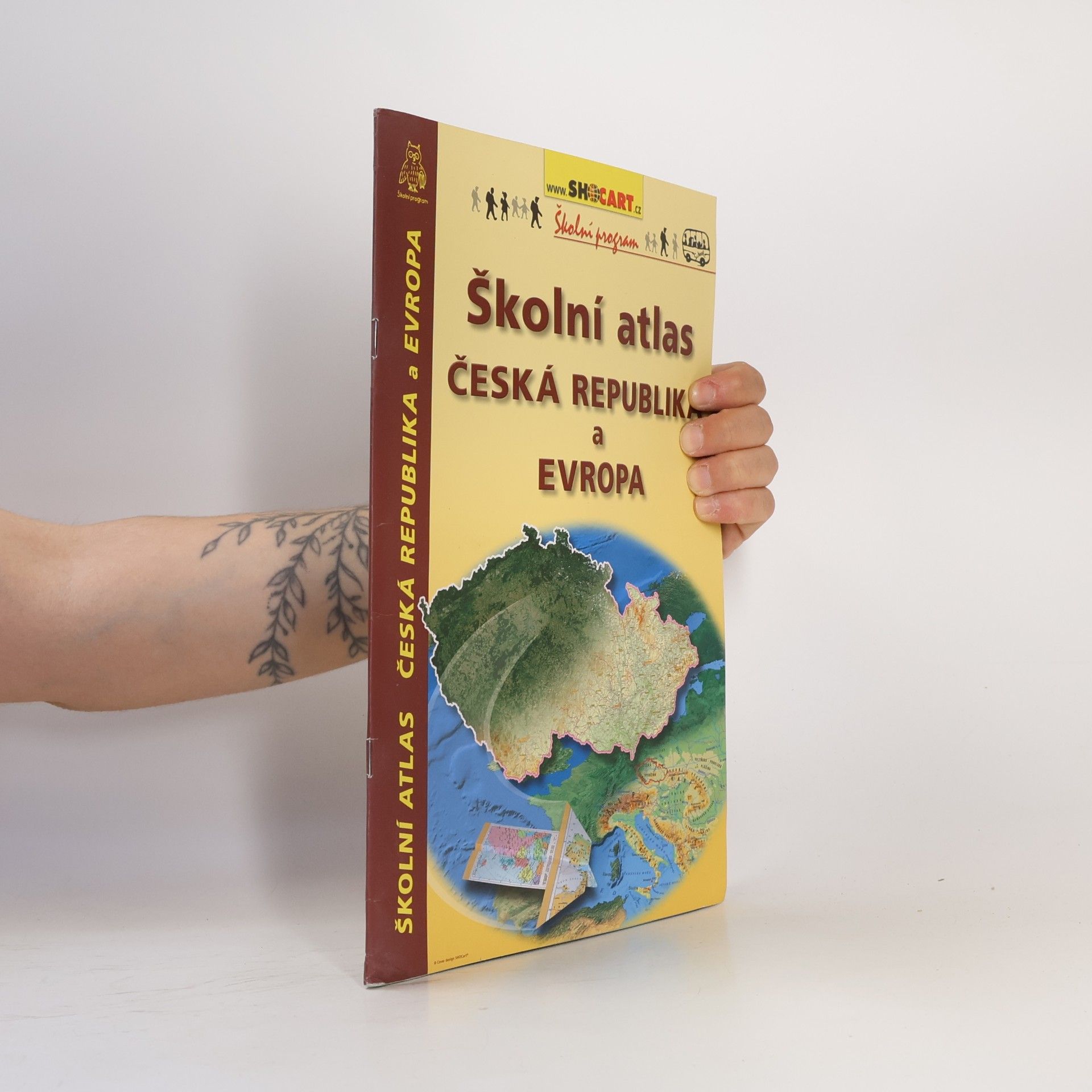 Kolektiv autorů Školní atlas Česká republika a Evropa