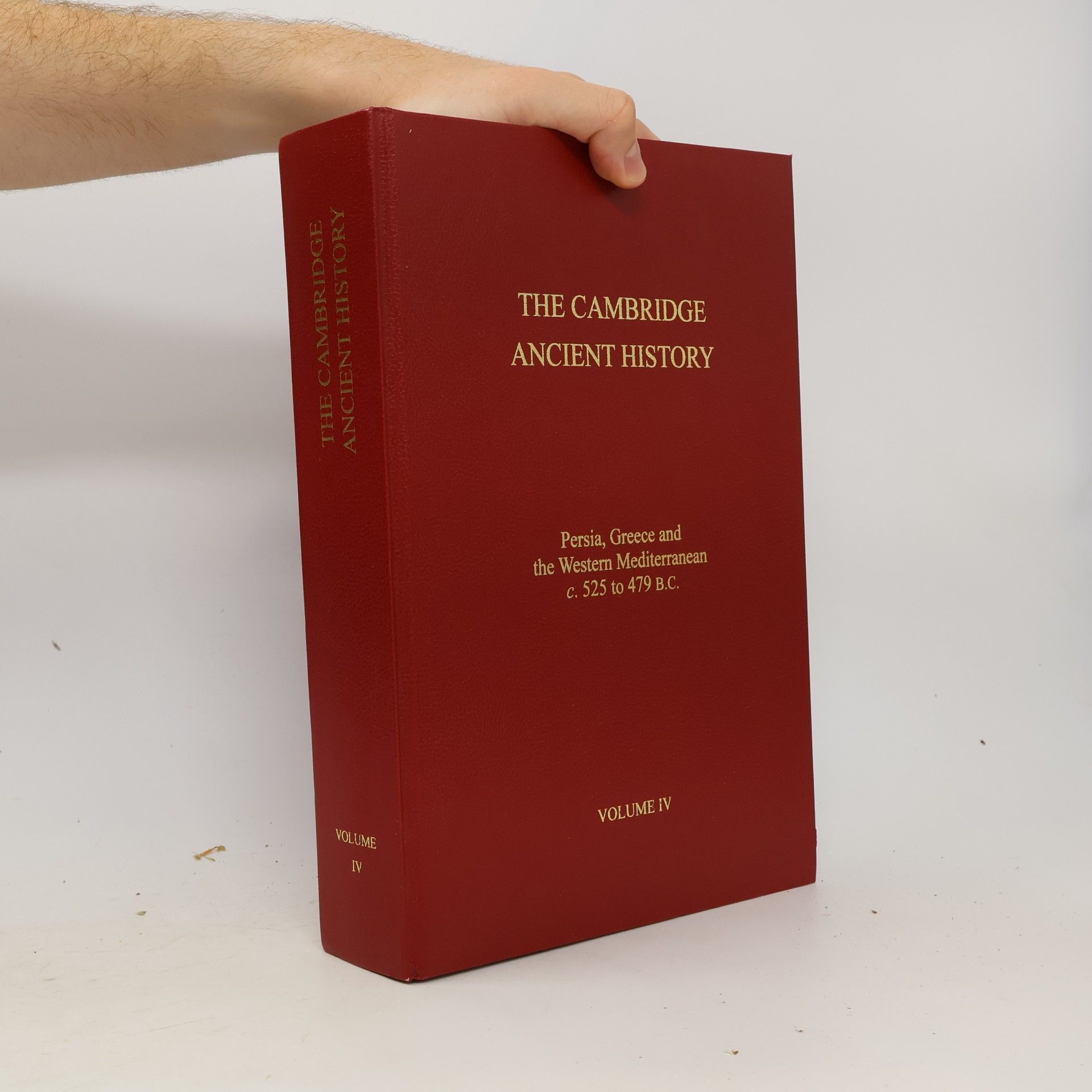 David M. Lewis The Cambridge Ancient History, Volume 4