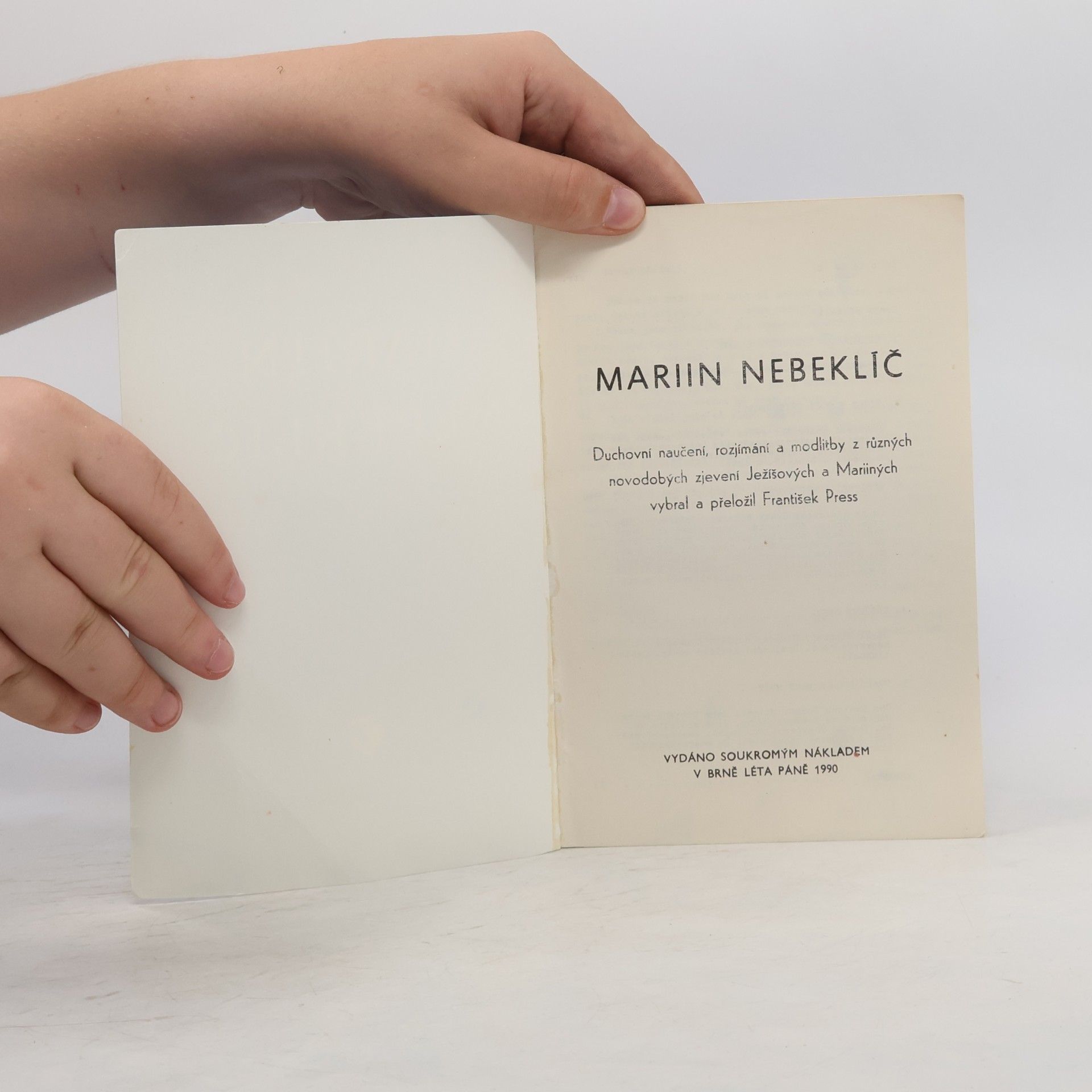 Various authors Mariin Nebeklíč