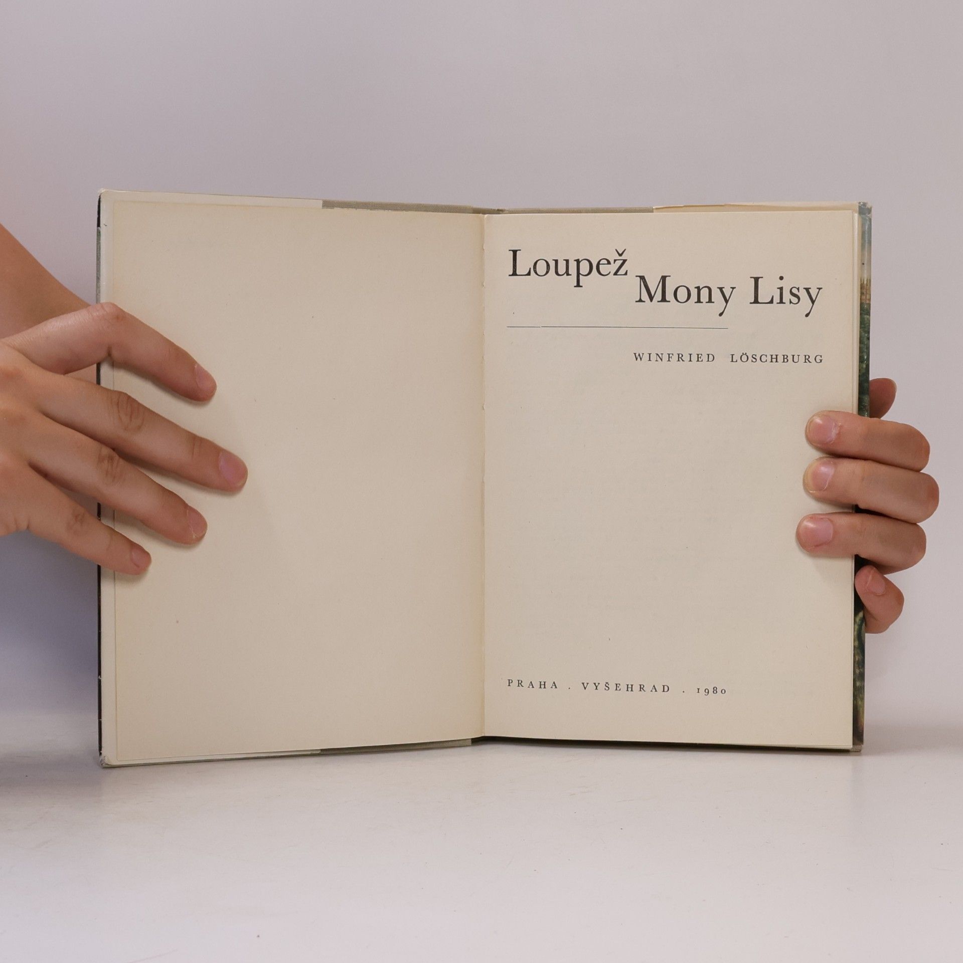 Loschburg Winfried Loupež Mony Lisy