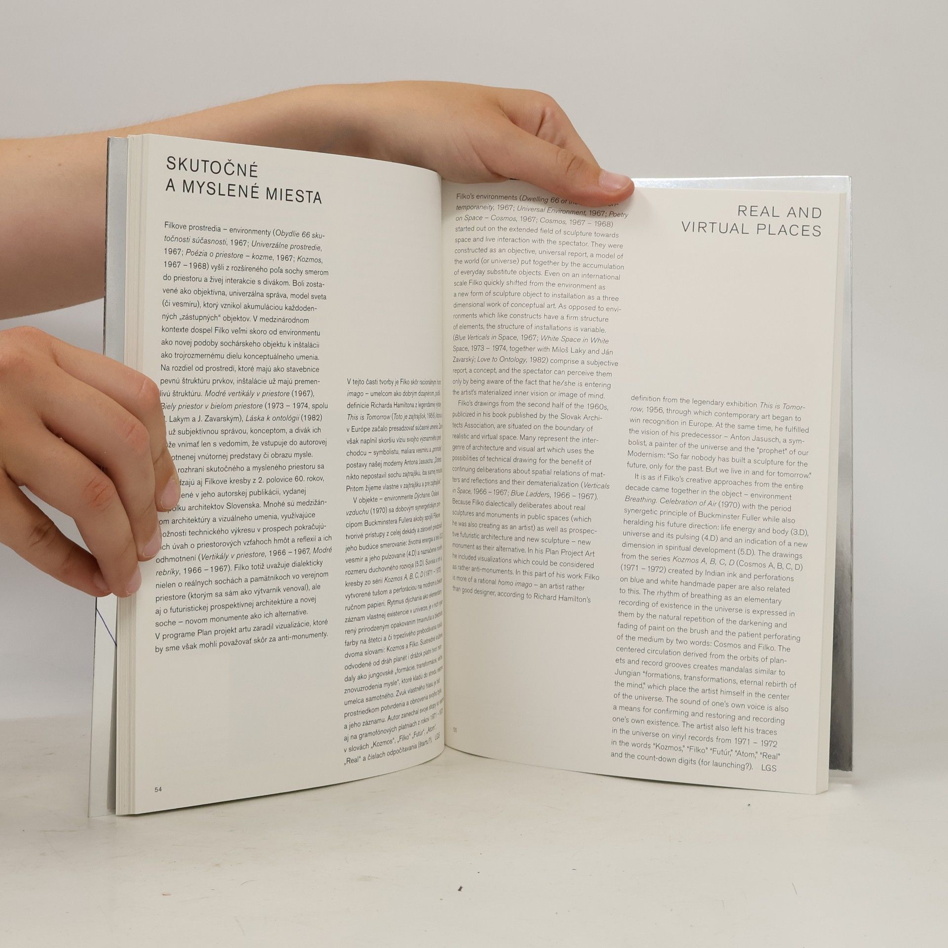 Stanislav Filko Poézia o priestore - kozme = Poetry on space - cosmos