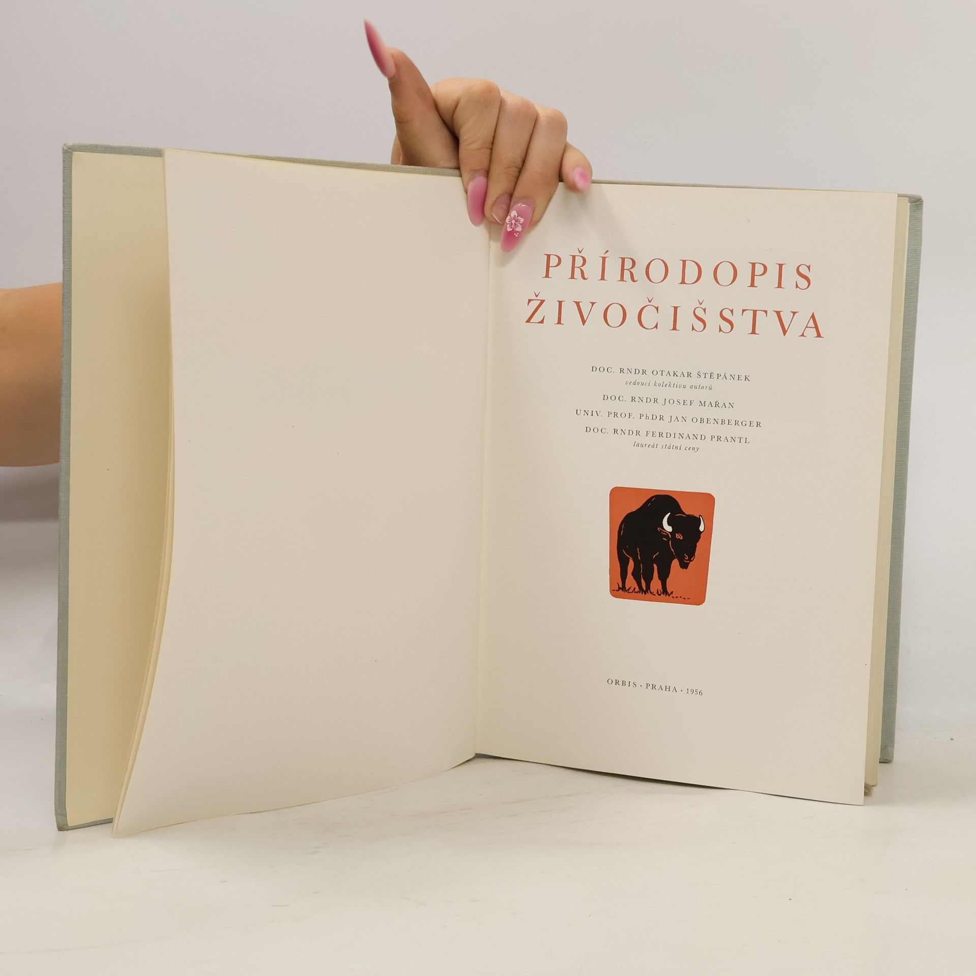Otakar Štěpánek Přírodopis živočišstva 3. díl
