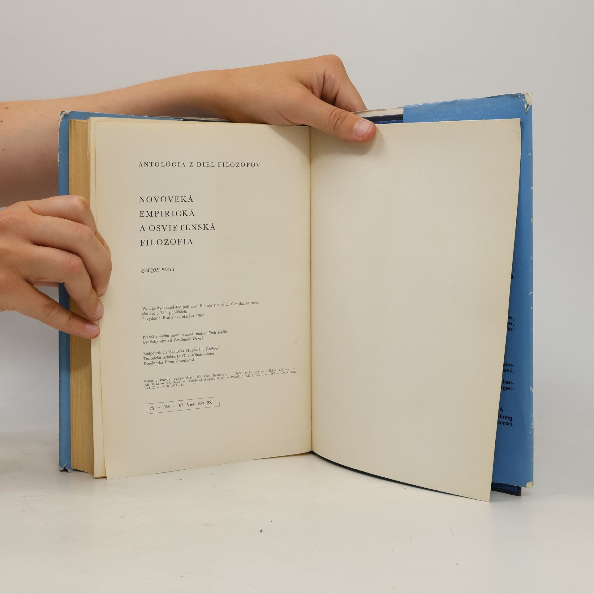 Various authors Novoveká empirická a osvietenská filozofia